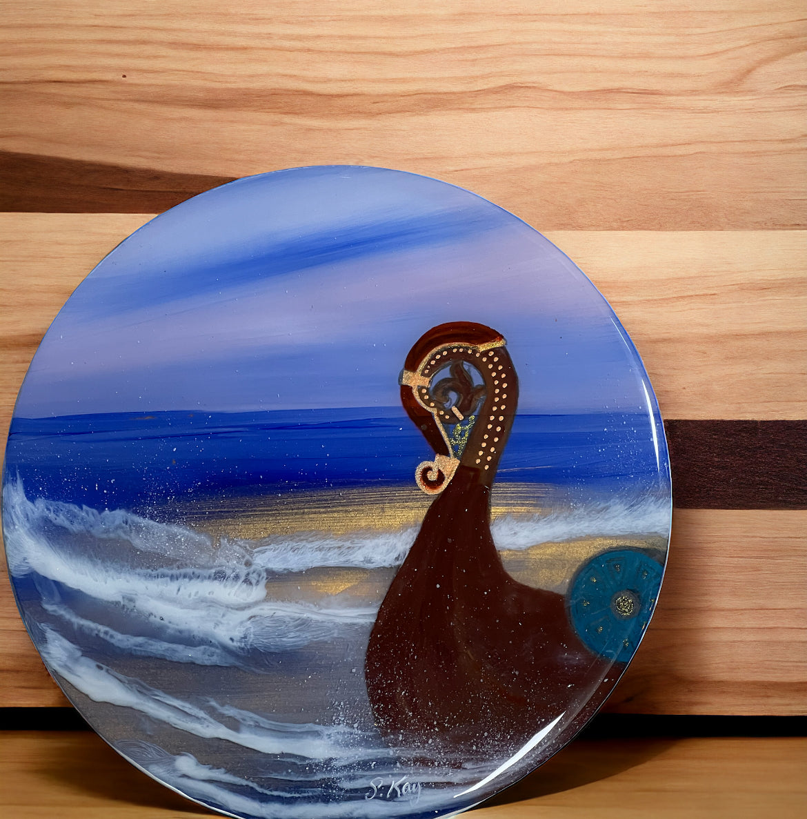 Viking Resin Artwork | circle