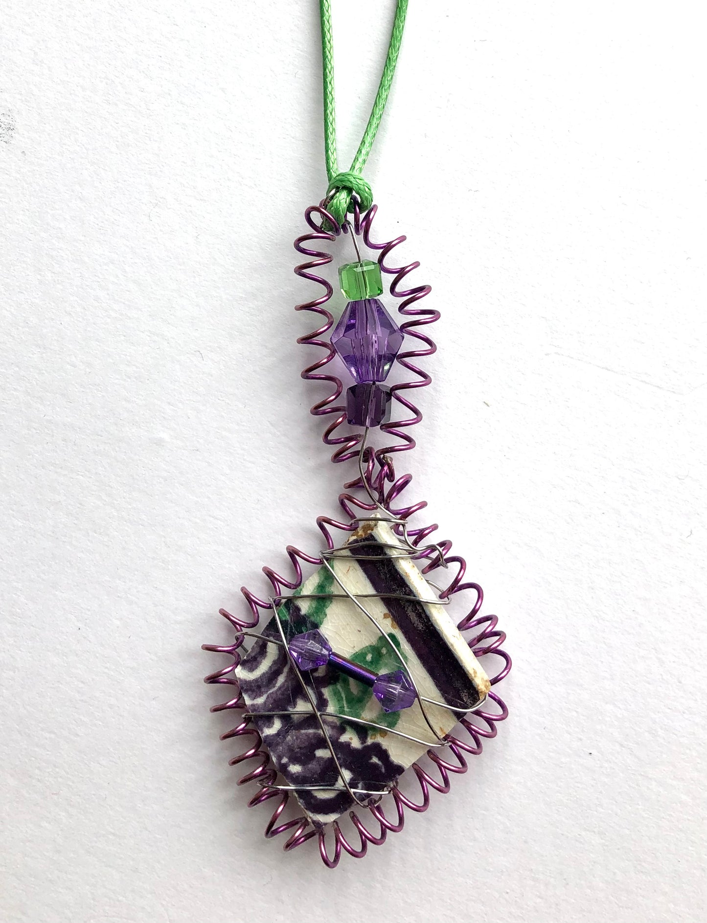 Genuine Pattern Beach Pottery Hanging Decoration
