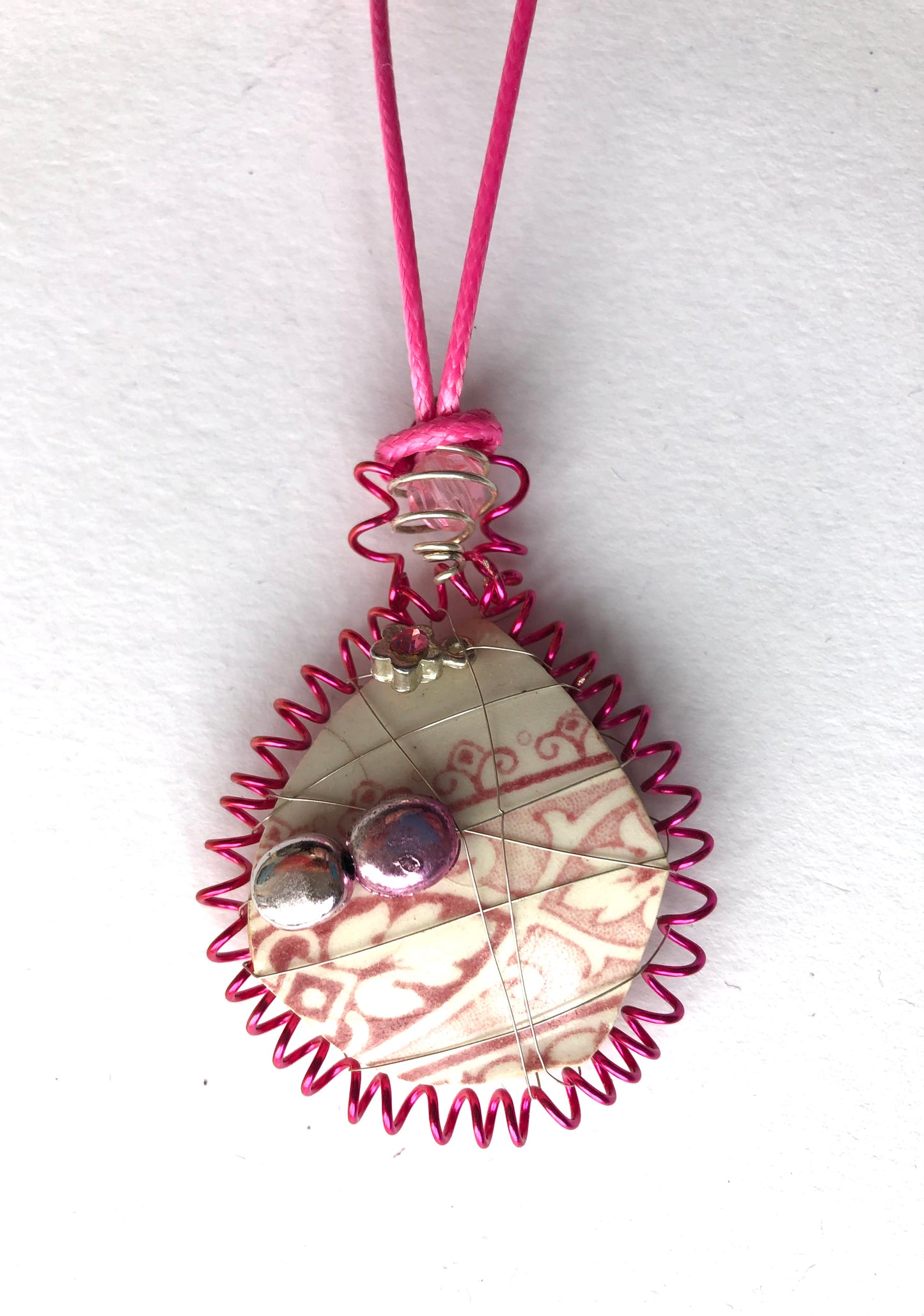 Genuine Pattern Beach Pottery Hanging Decoration
