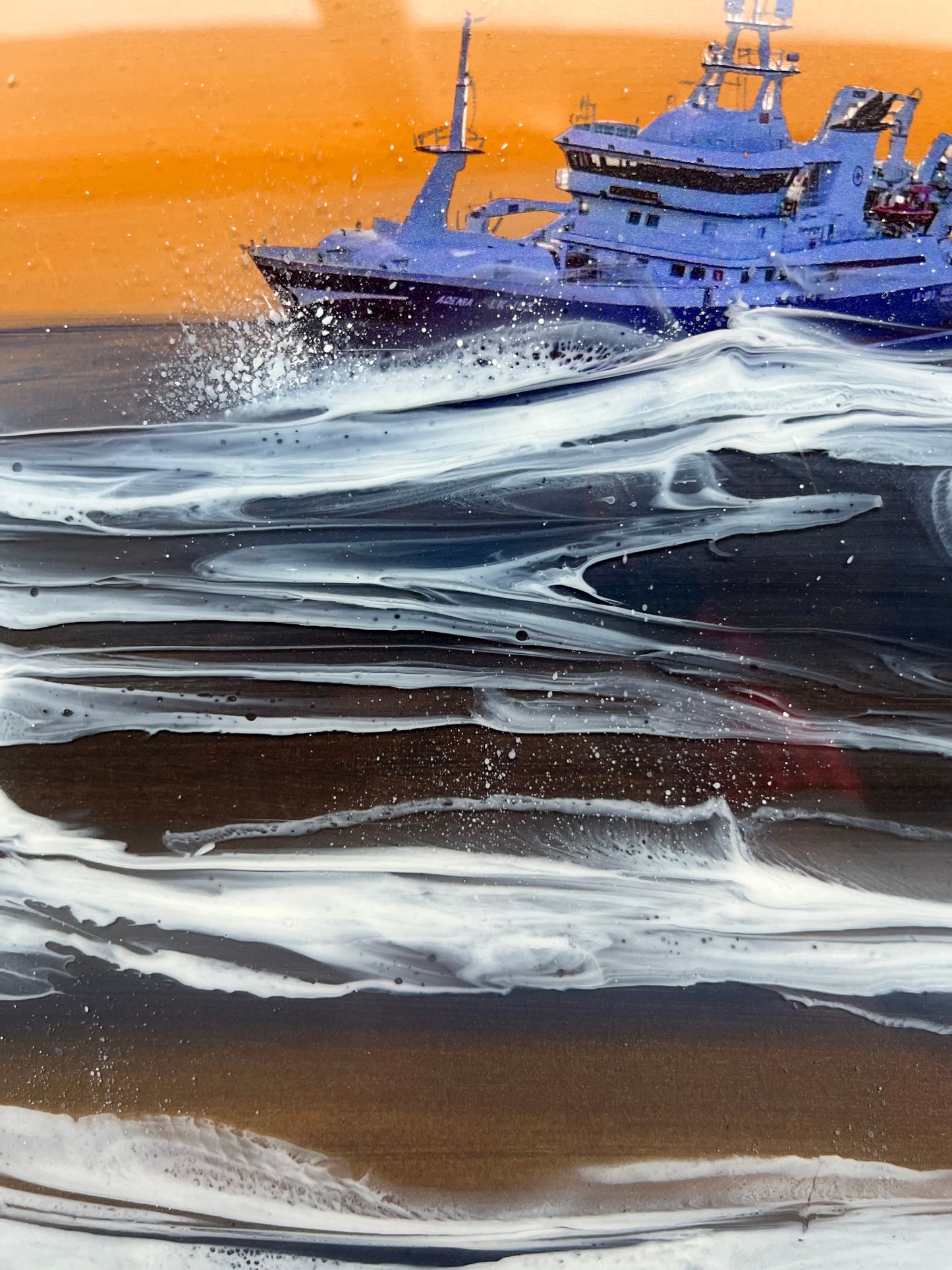The Adenia fishing boat.