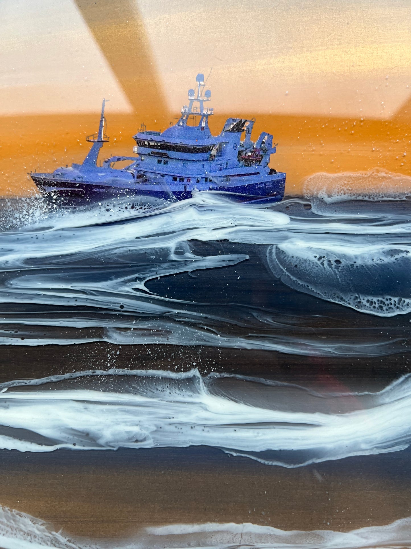 The Adenia fishing boat.