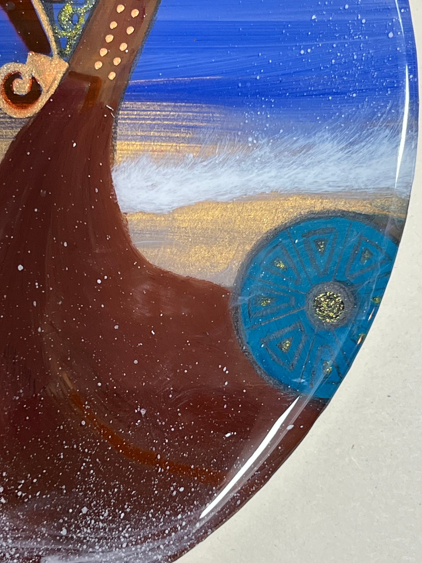 Viking Resin Artwork | circle