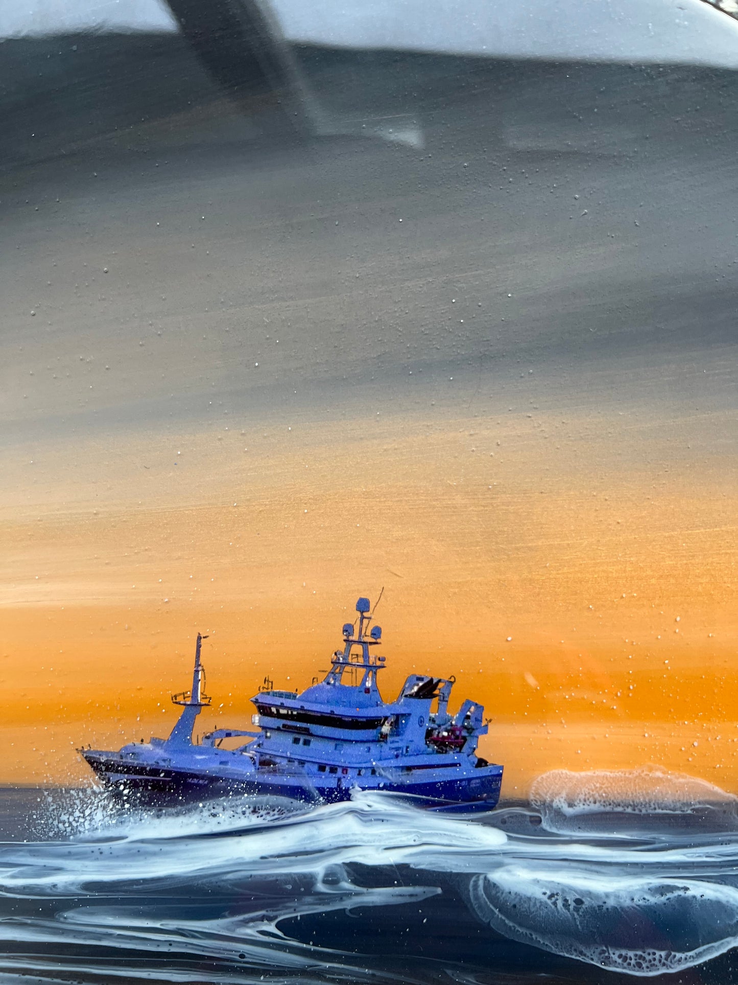 The Adenia fishing boat.