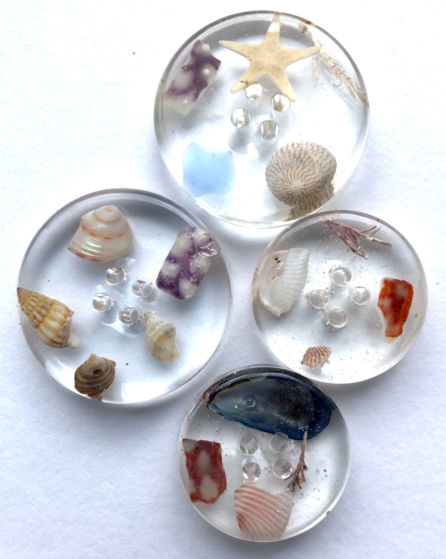 Shetland Beachcomber Treasure Resin Buttons