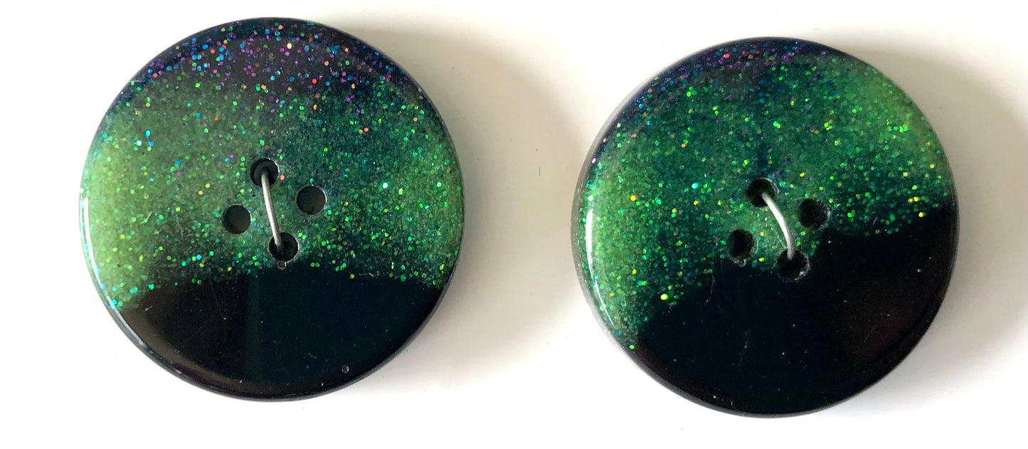Shetland Mirrie Dancers Resin Buttons