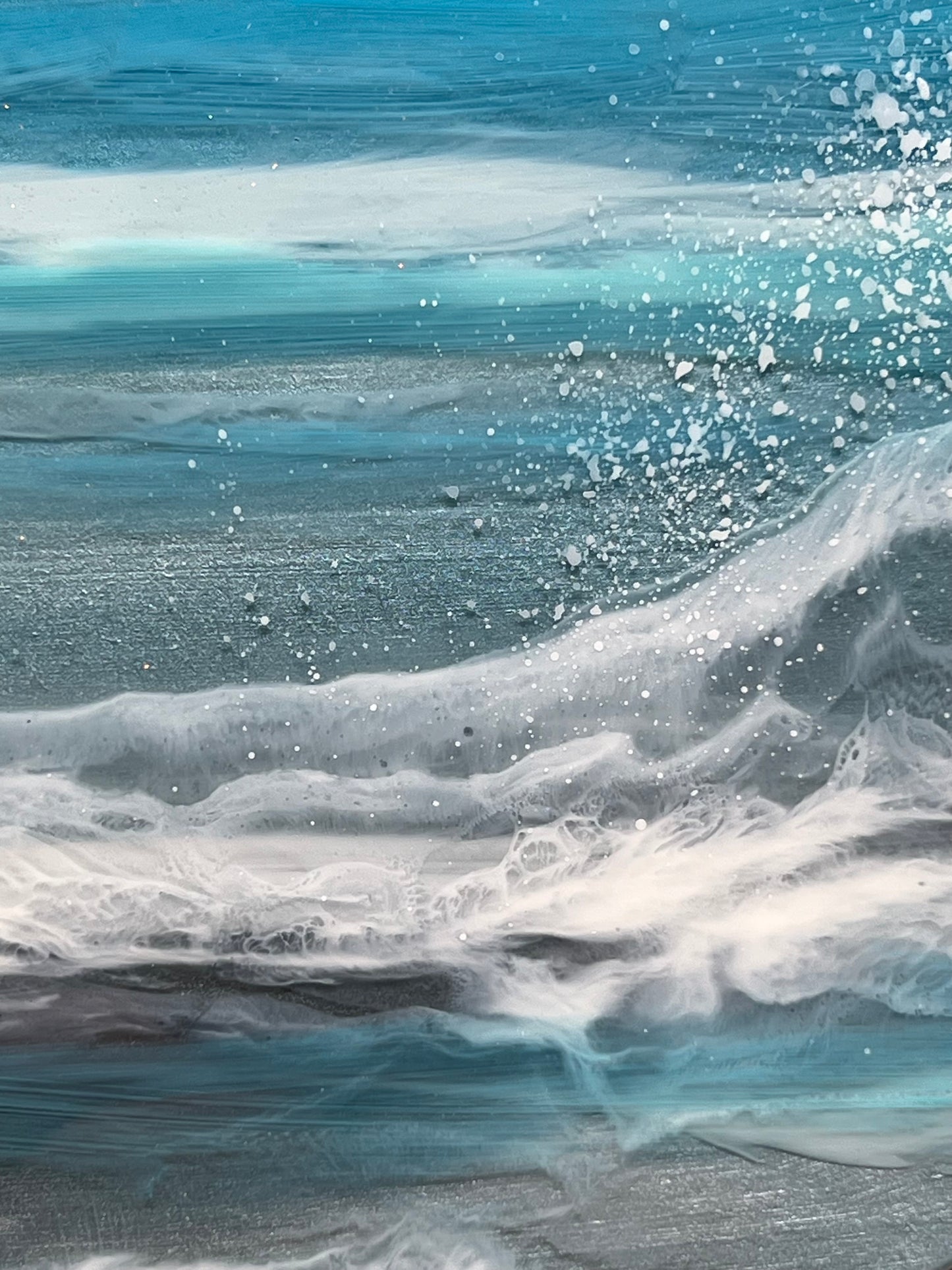 Northern Resin Art seascape | Circle