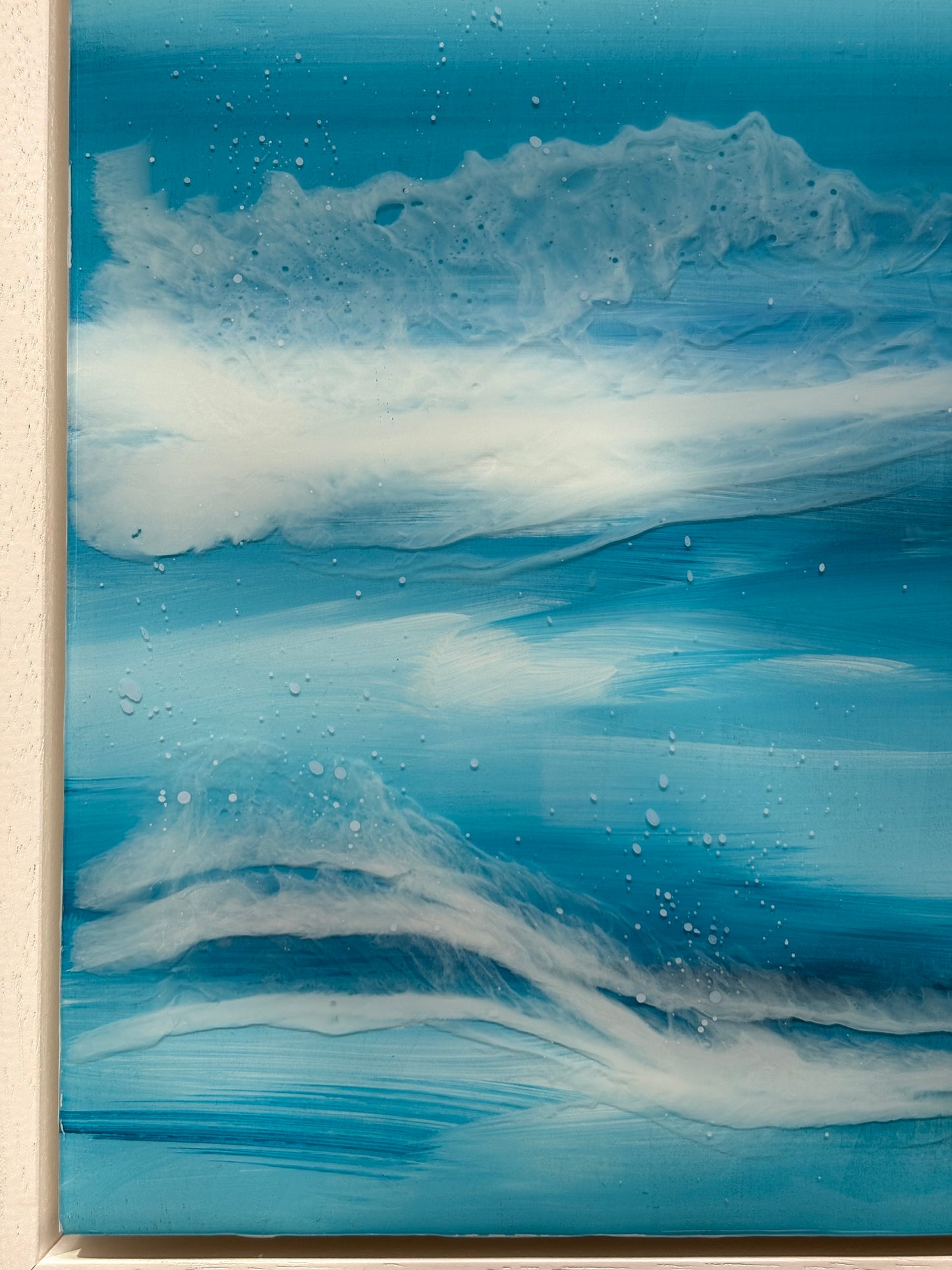 Summer breeze Resin Art Seas | square