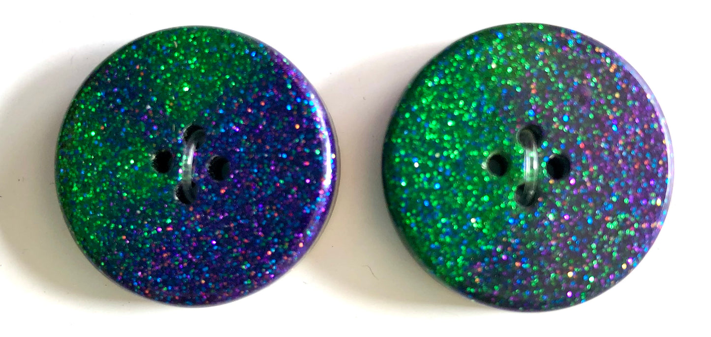 Shetland Mirrie Dancers Resin Buttons