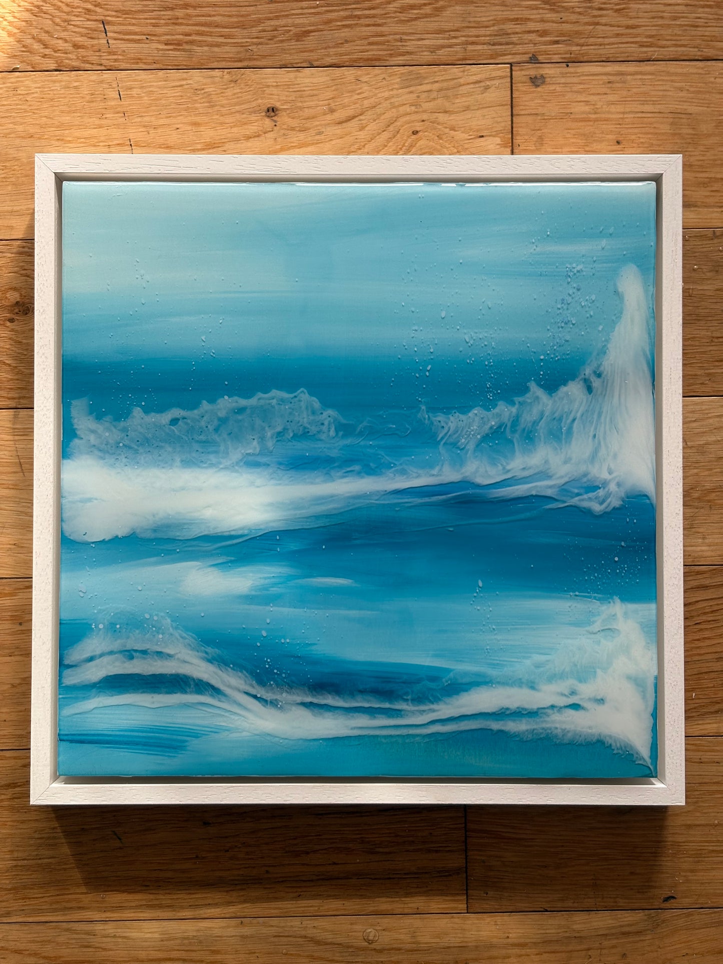 Summer breeze Resin Art Seas | square
