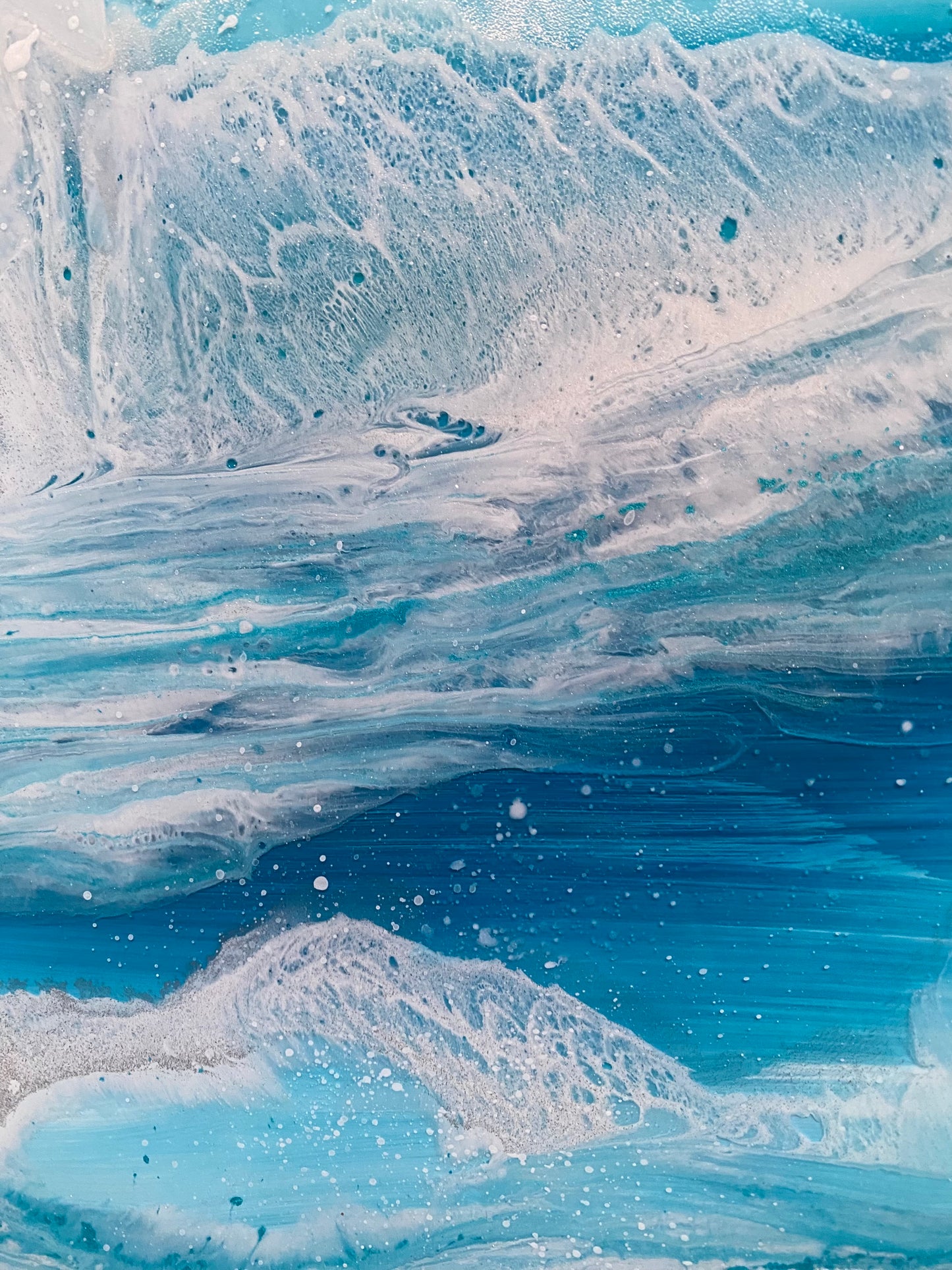 Intricate Wave Artwork | Square