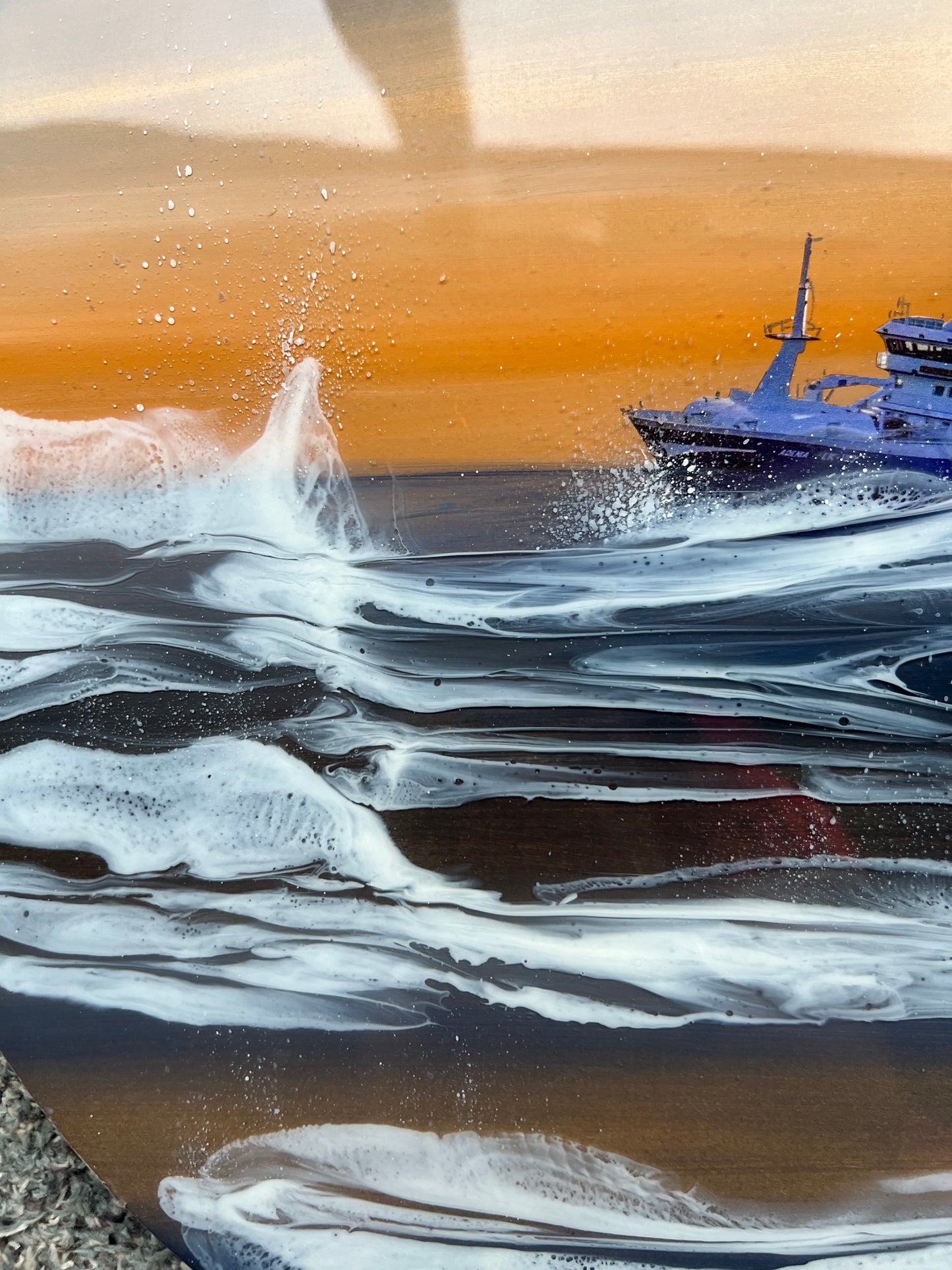 The Adenia fishing boat.