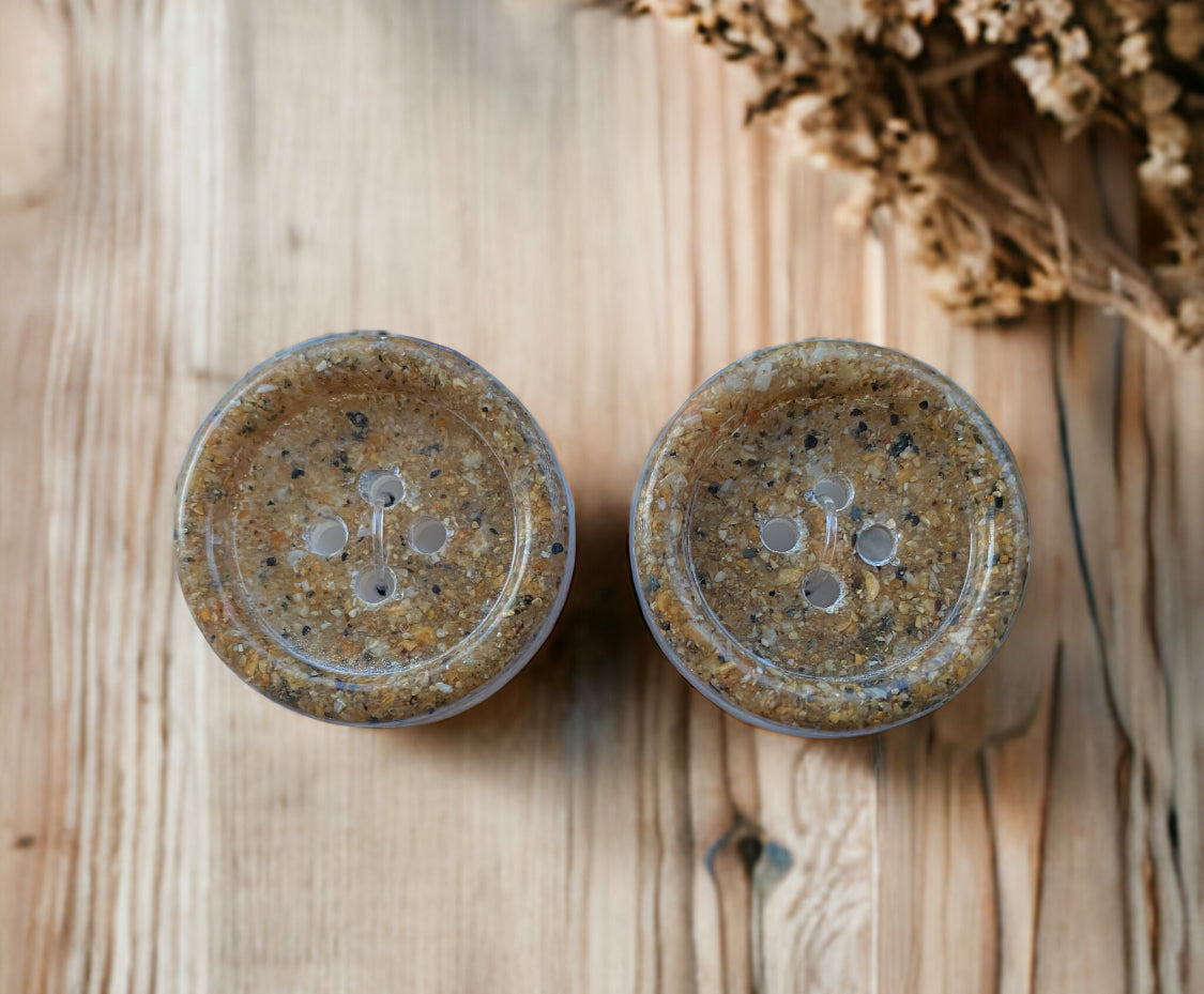 Bains Beach Sand Resin Buttons