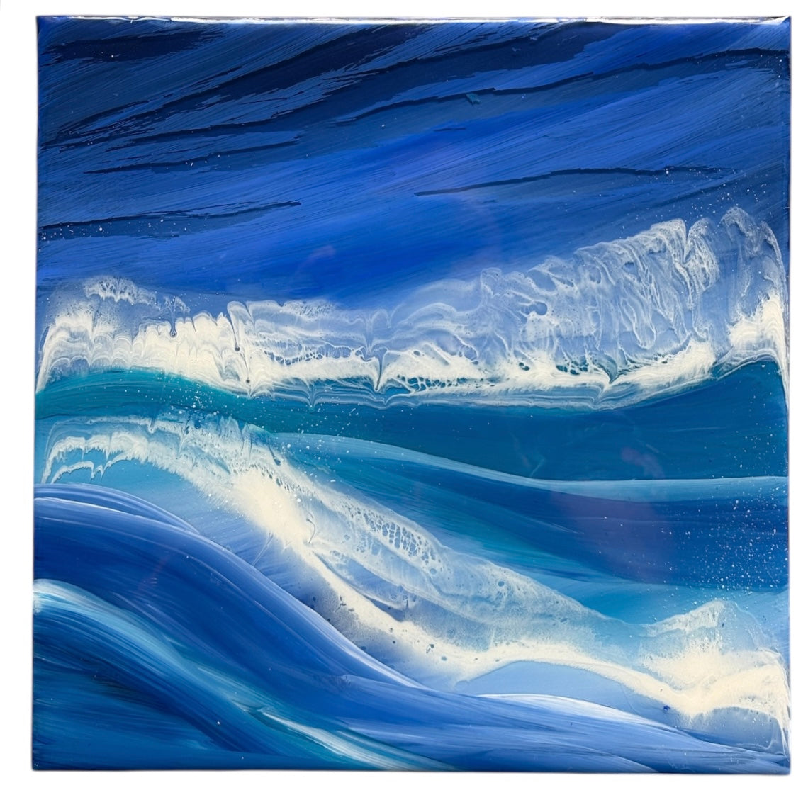 Indigo seas in Shetland.