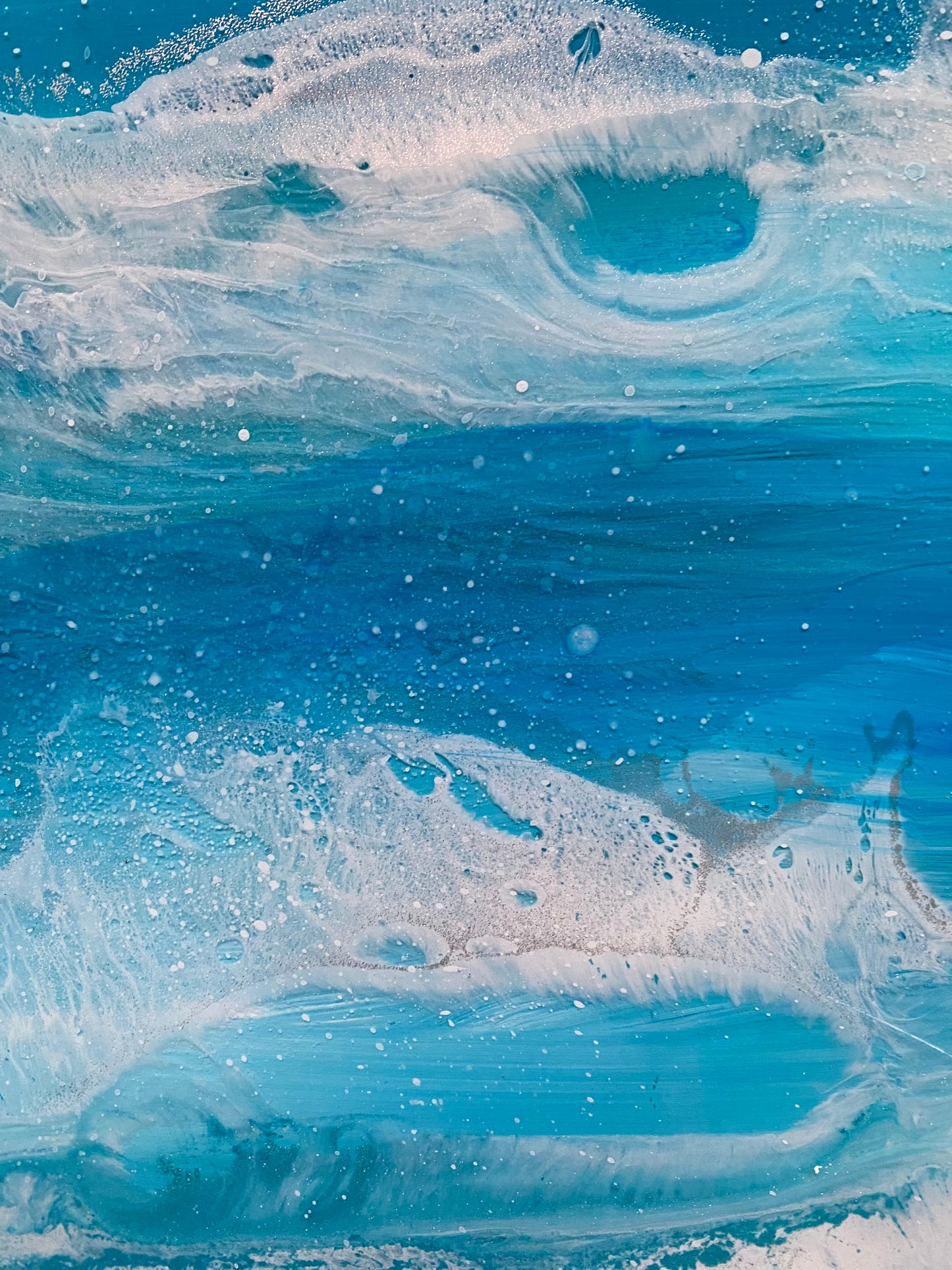 Intricate Wave Artwork | Square