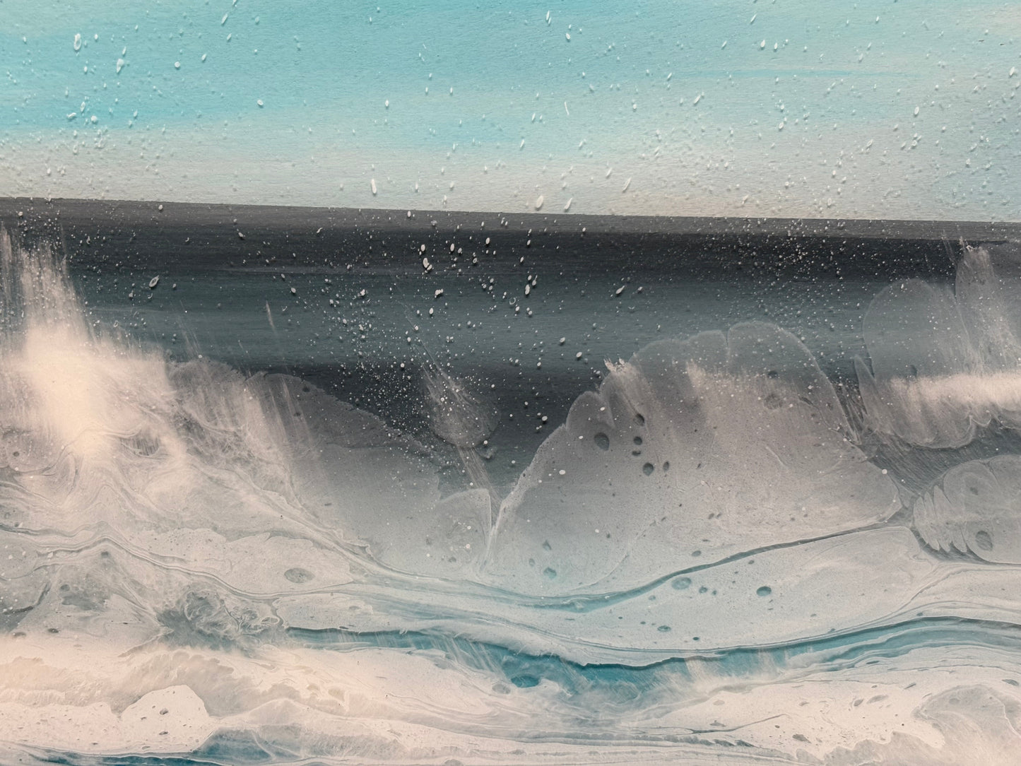Dark waters seascape | rectangle
