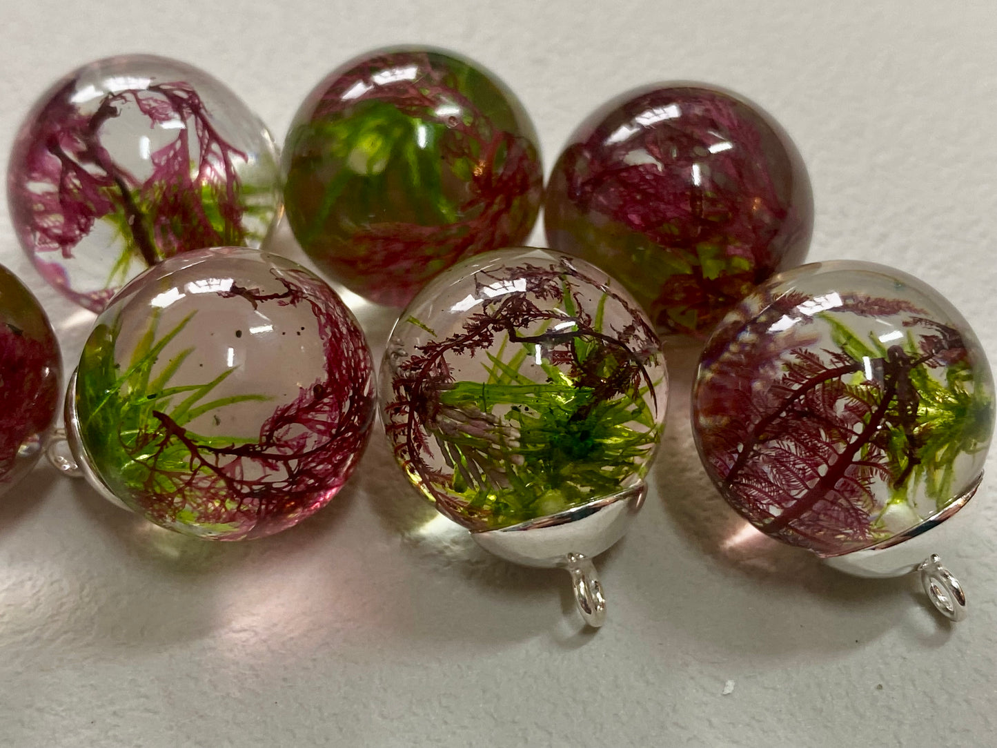 Shetland Seaweed Drop Earrings | Mixed