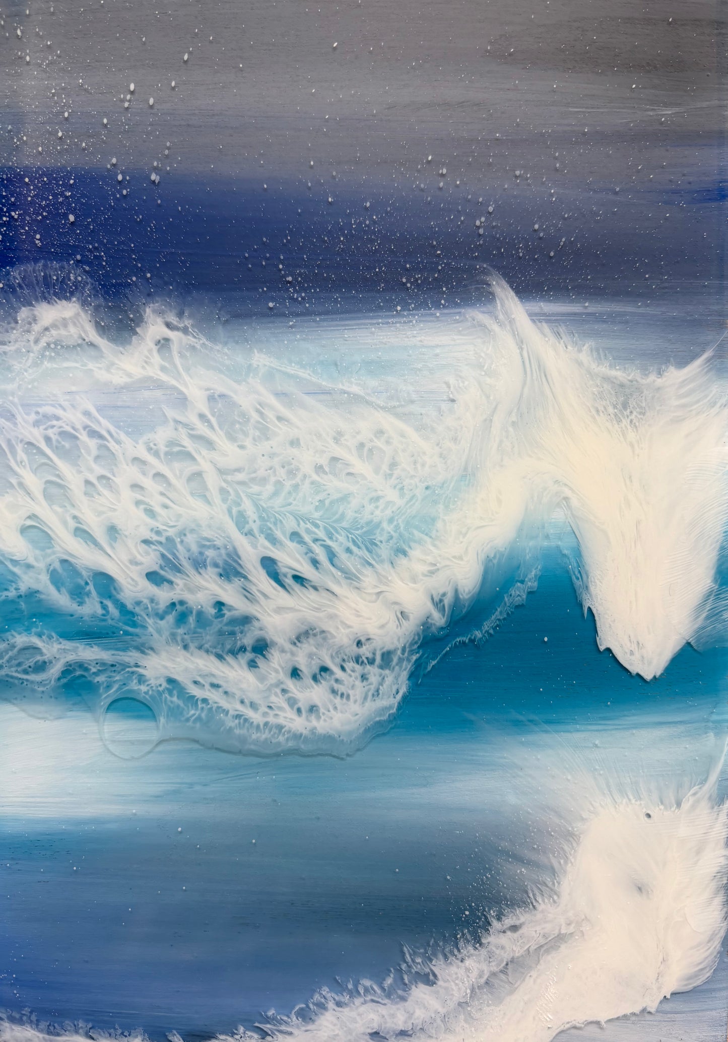 Resin seascape | Square
