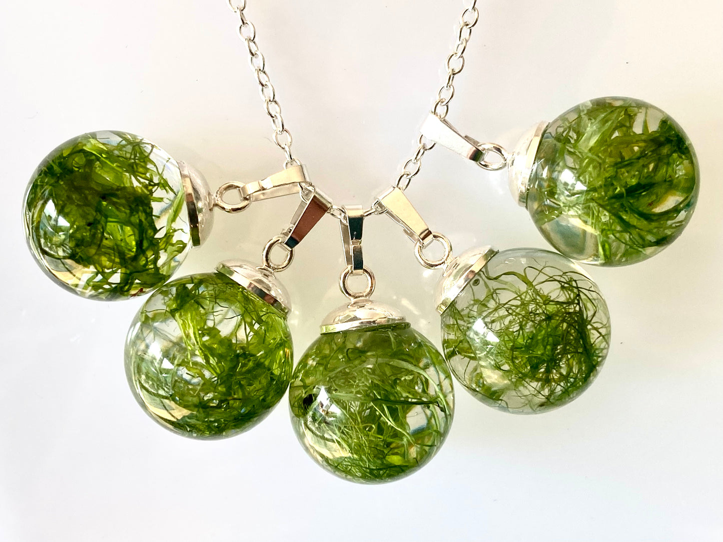 Shetland Seaweed Pendant | Green