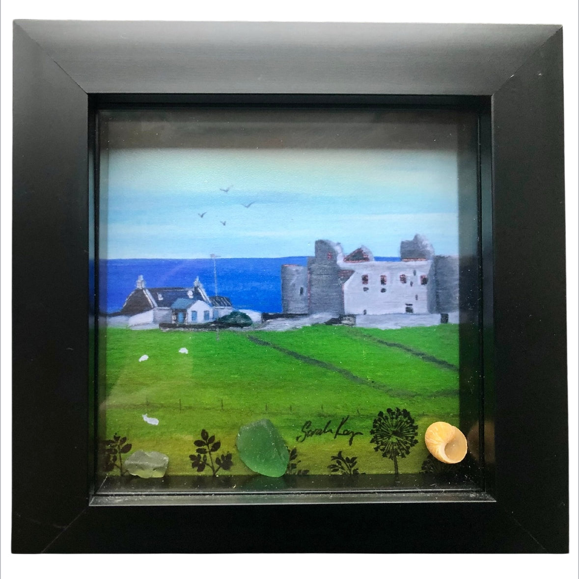 Muness Castle, Shetland Framed Print | Square