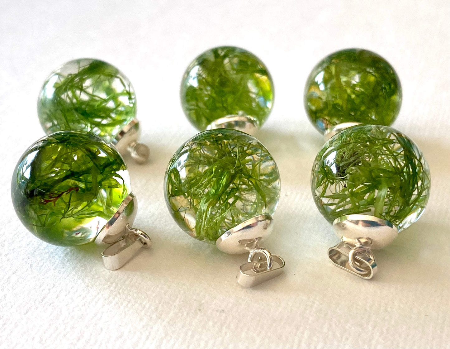 Shetland Seaweed Pendant | Green
