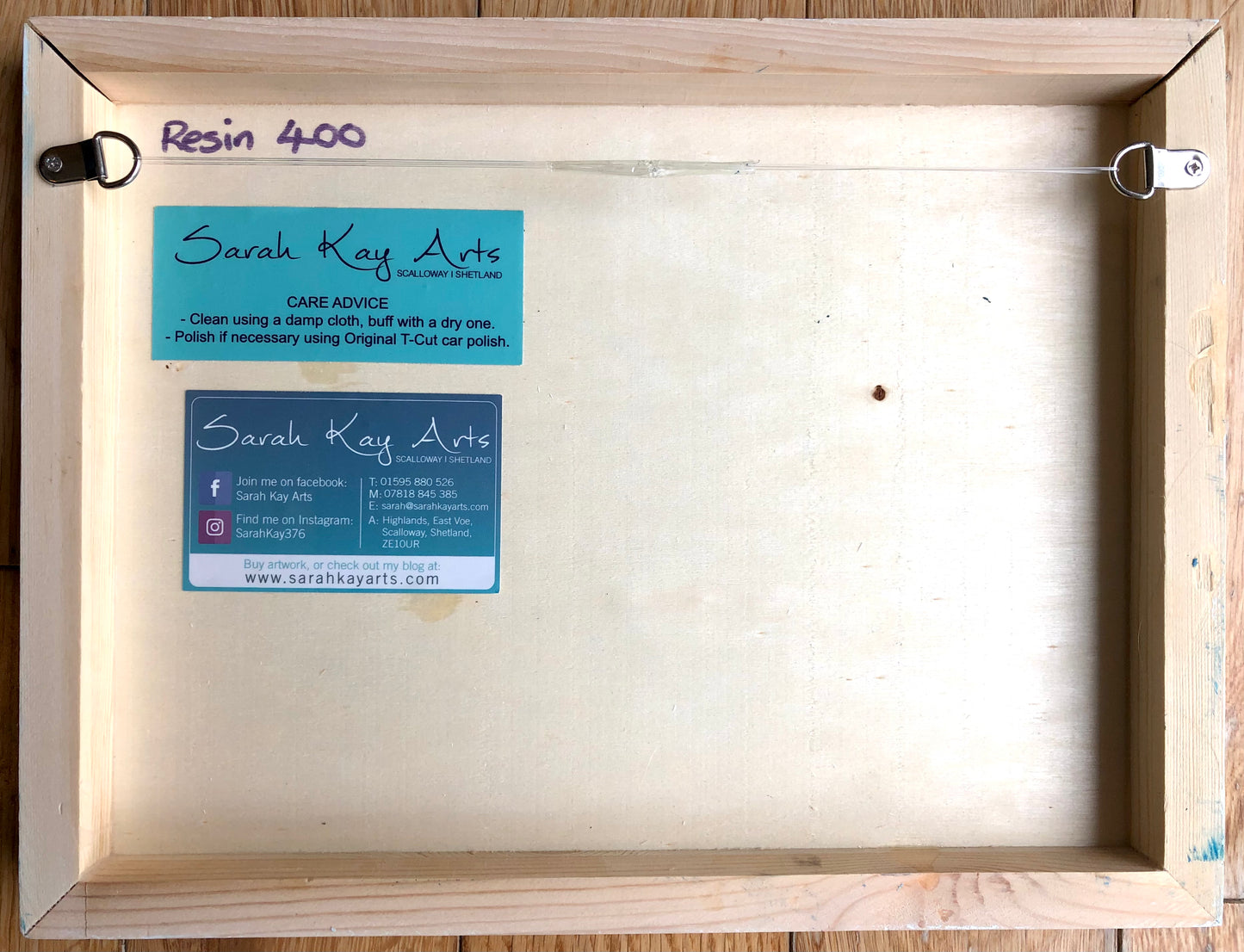 Seascape Resin Artwork | Rectangle