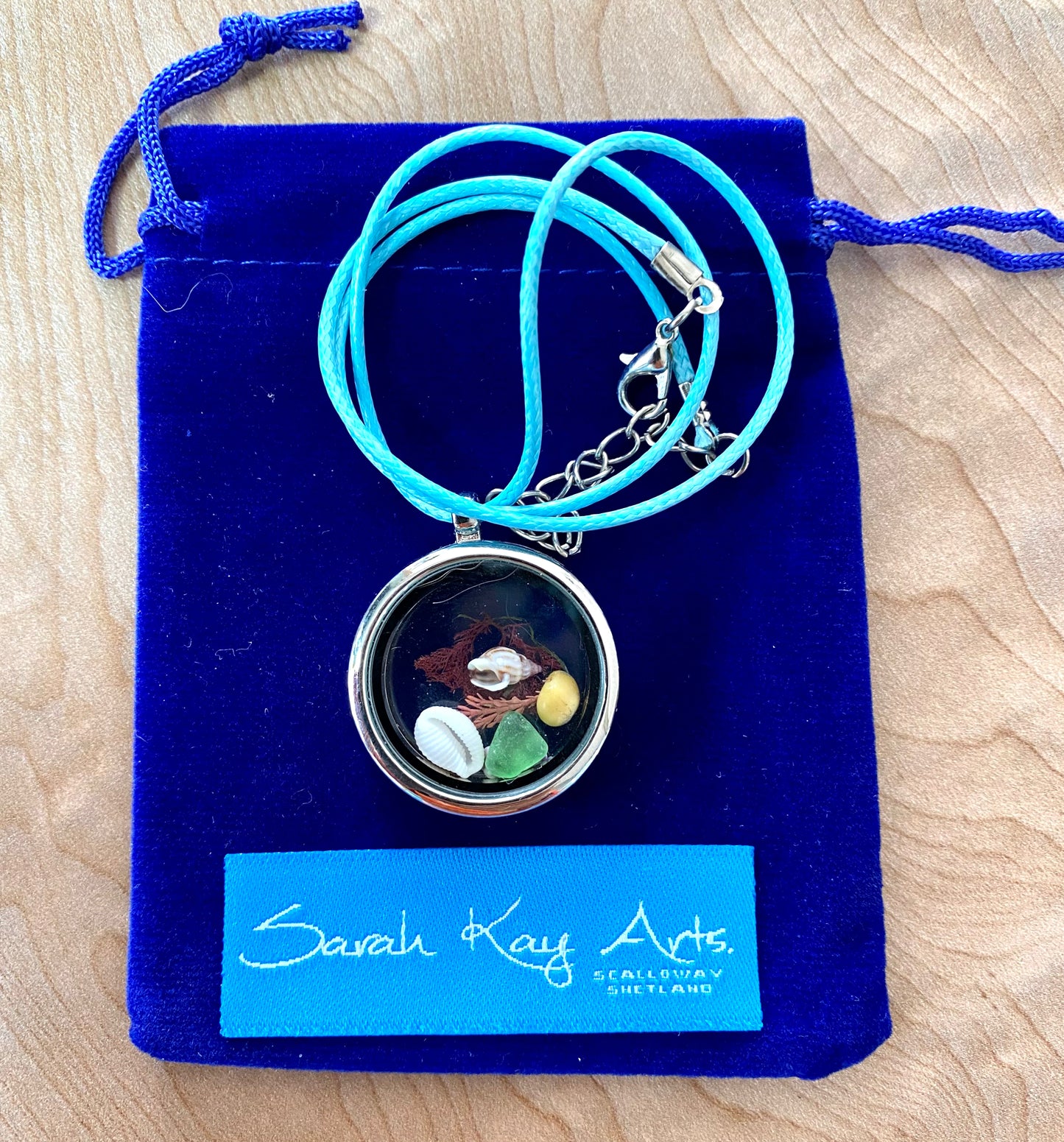 Beach treasure locket