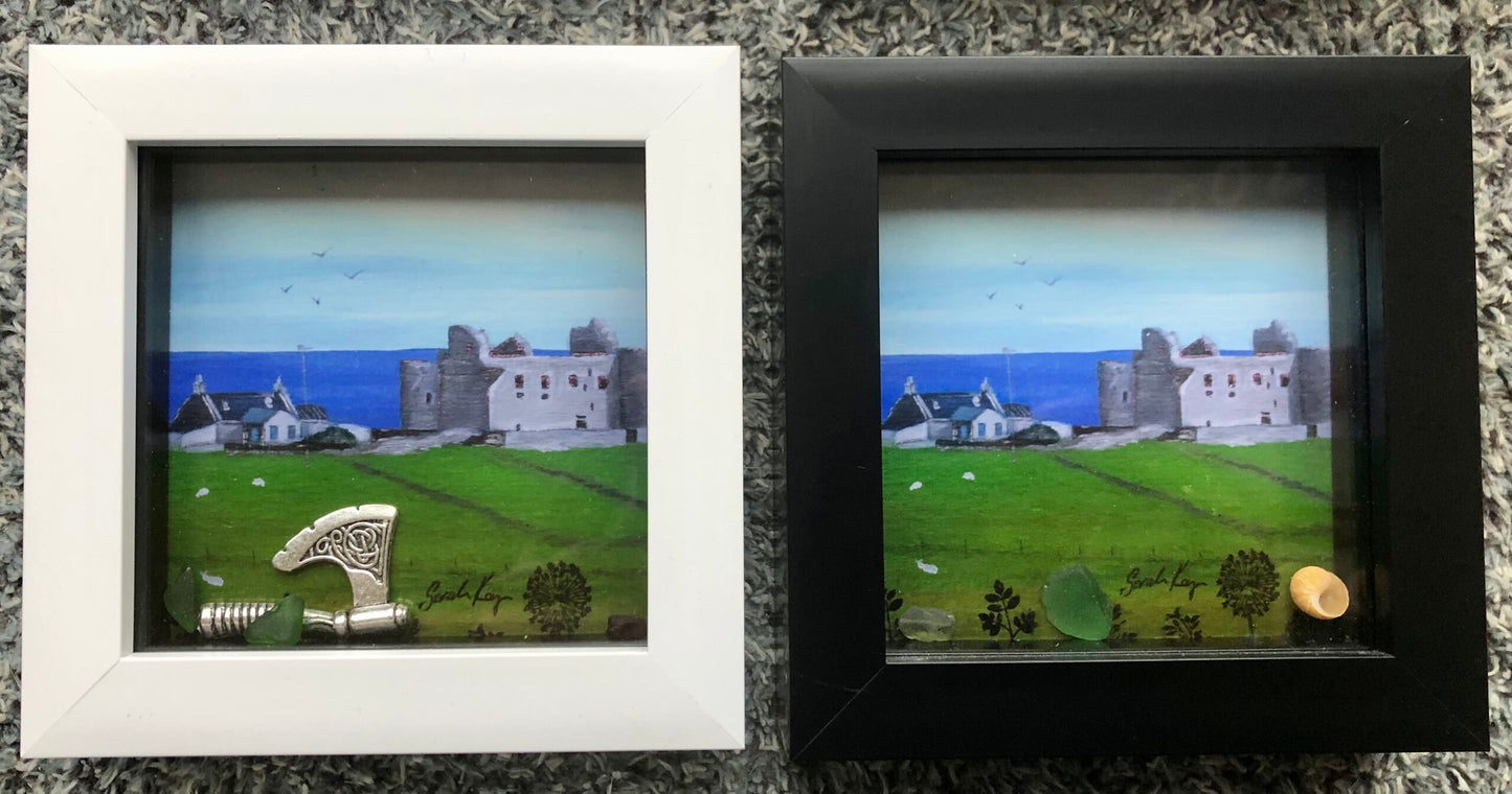 Muness Castle, Shetland Framed Print | Square