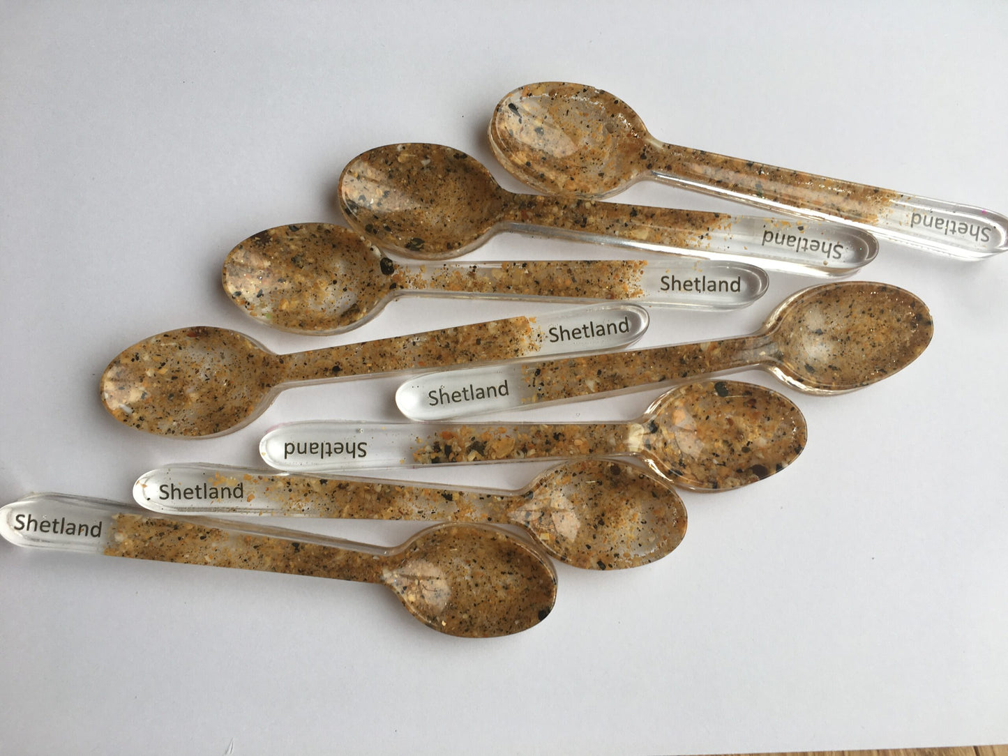 Shetland spoons - Bains beach, Jimmy Perez house! Shetland tv series.