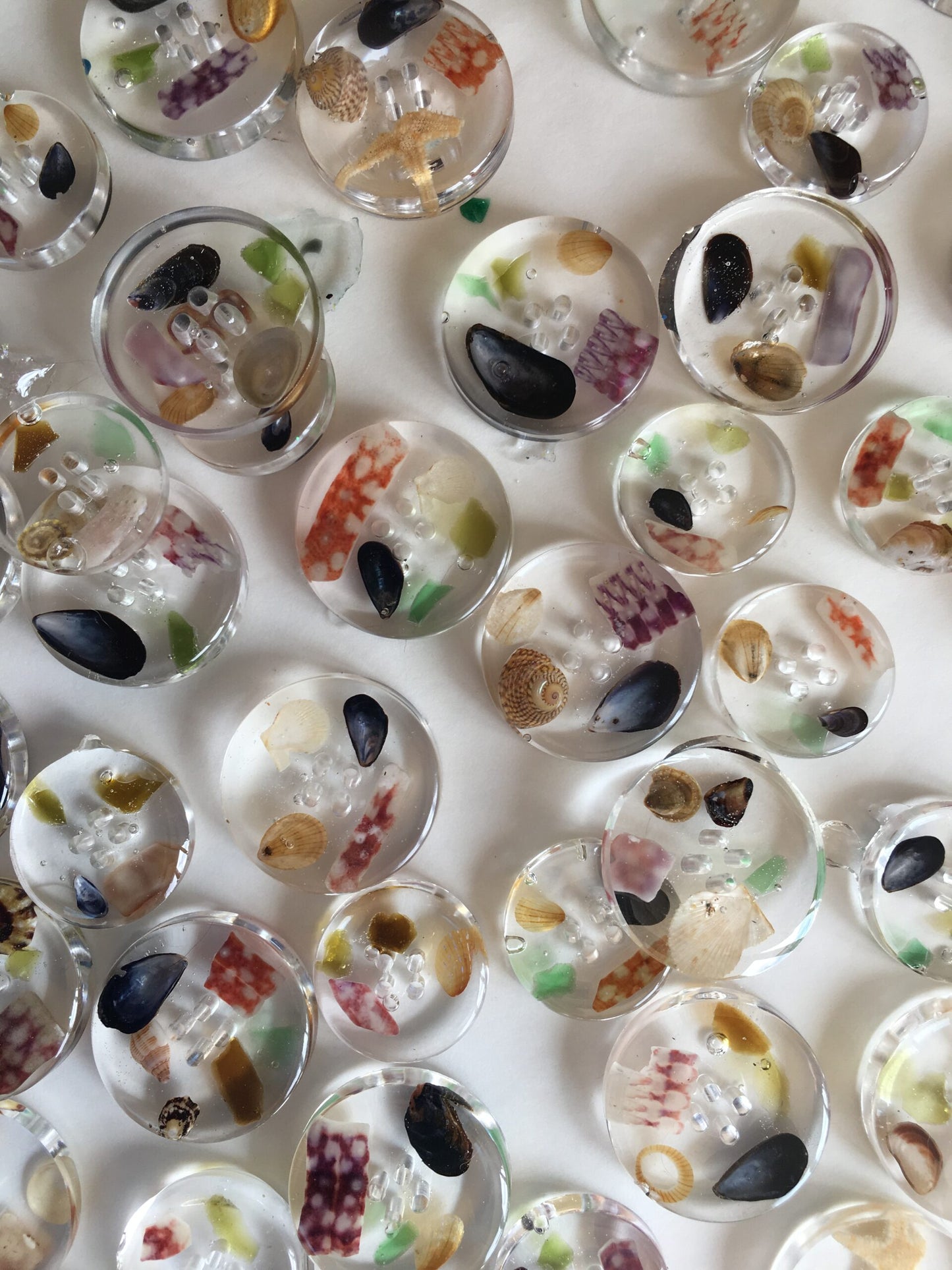 Shetland Beachcomber Treasure Resin Buttons