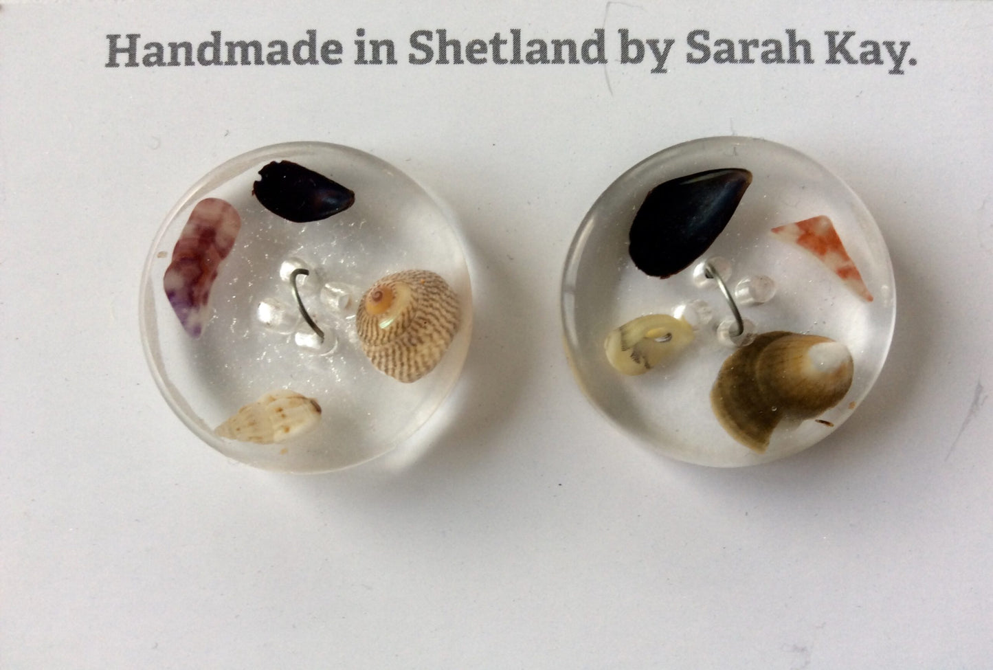 Shetland Beachcomber Treasure Resin Buttons