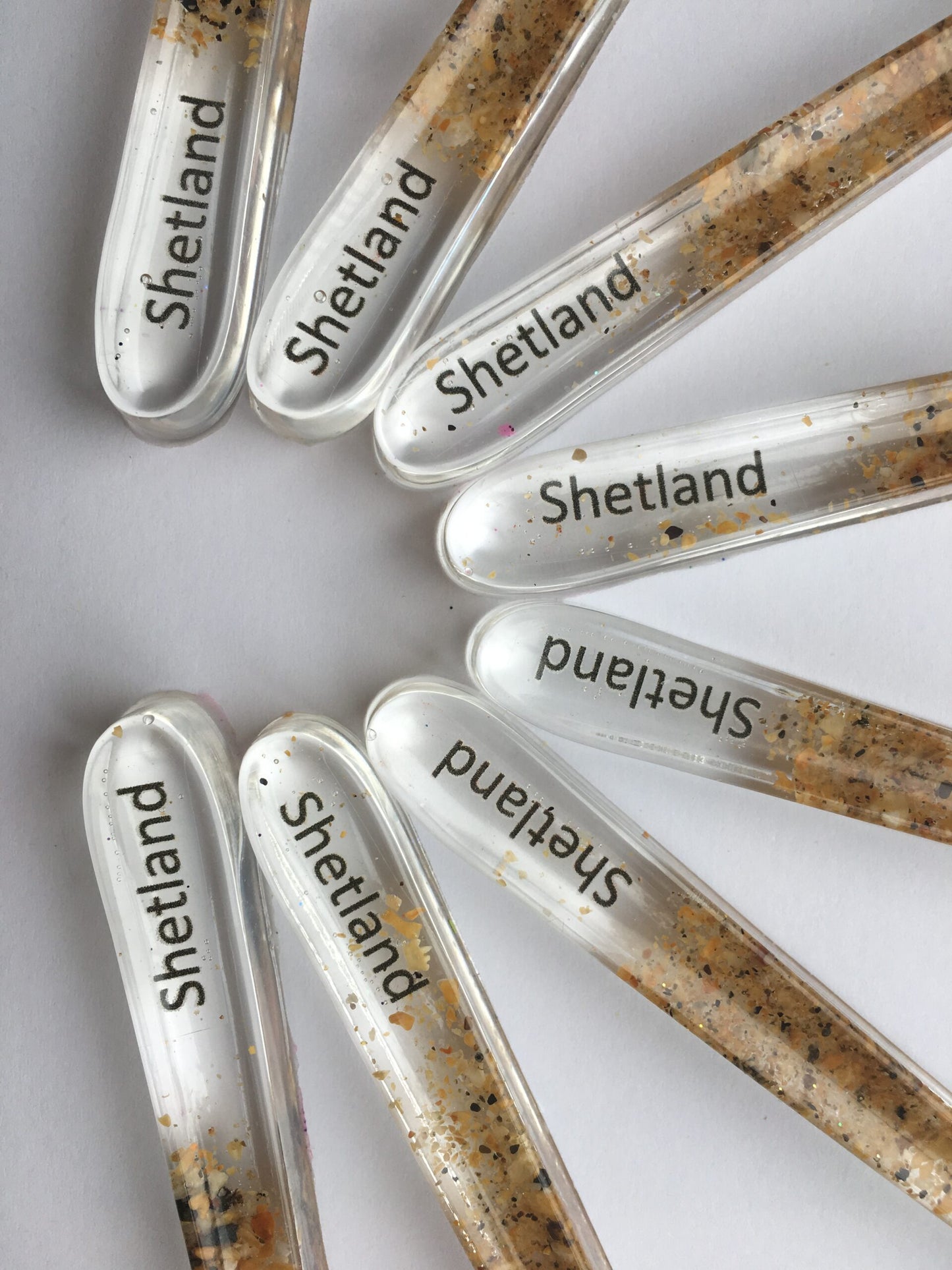 Shetland spoons - Bains beach, Jimmy Perez house! Shetland tv series.