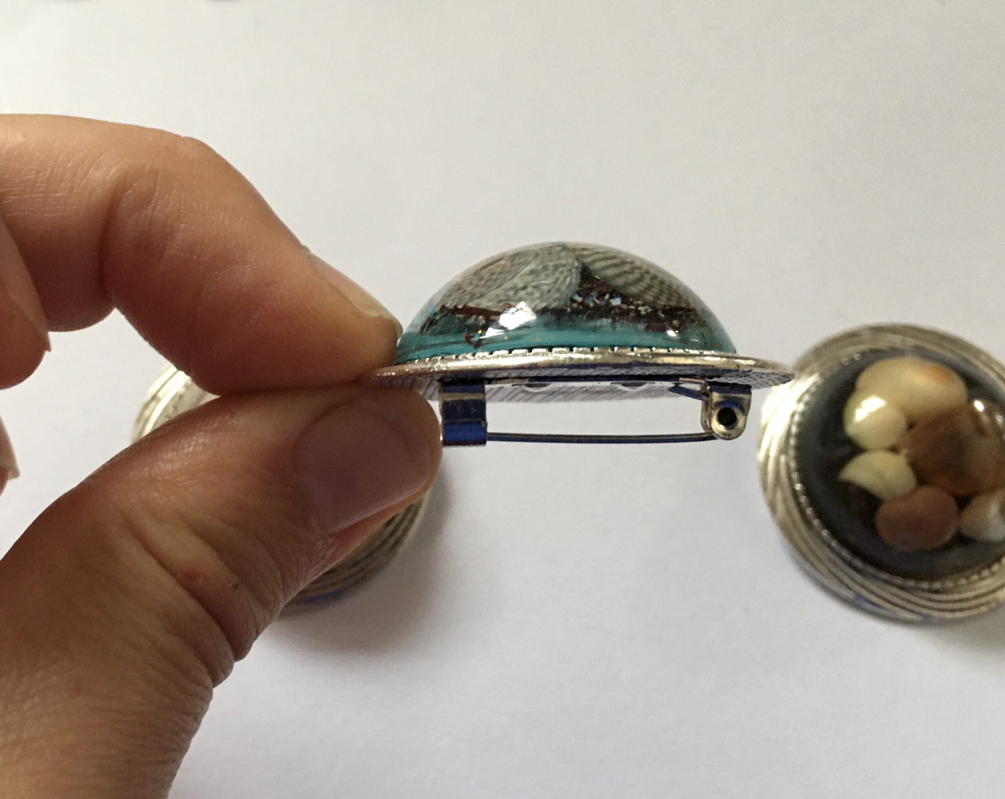 Beach Treasure Brooch Large