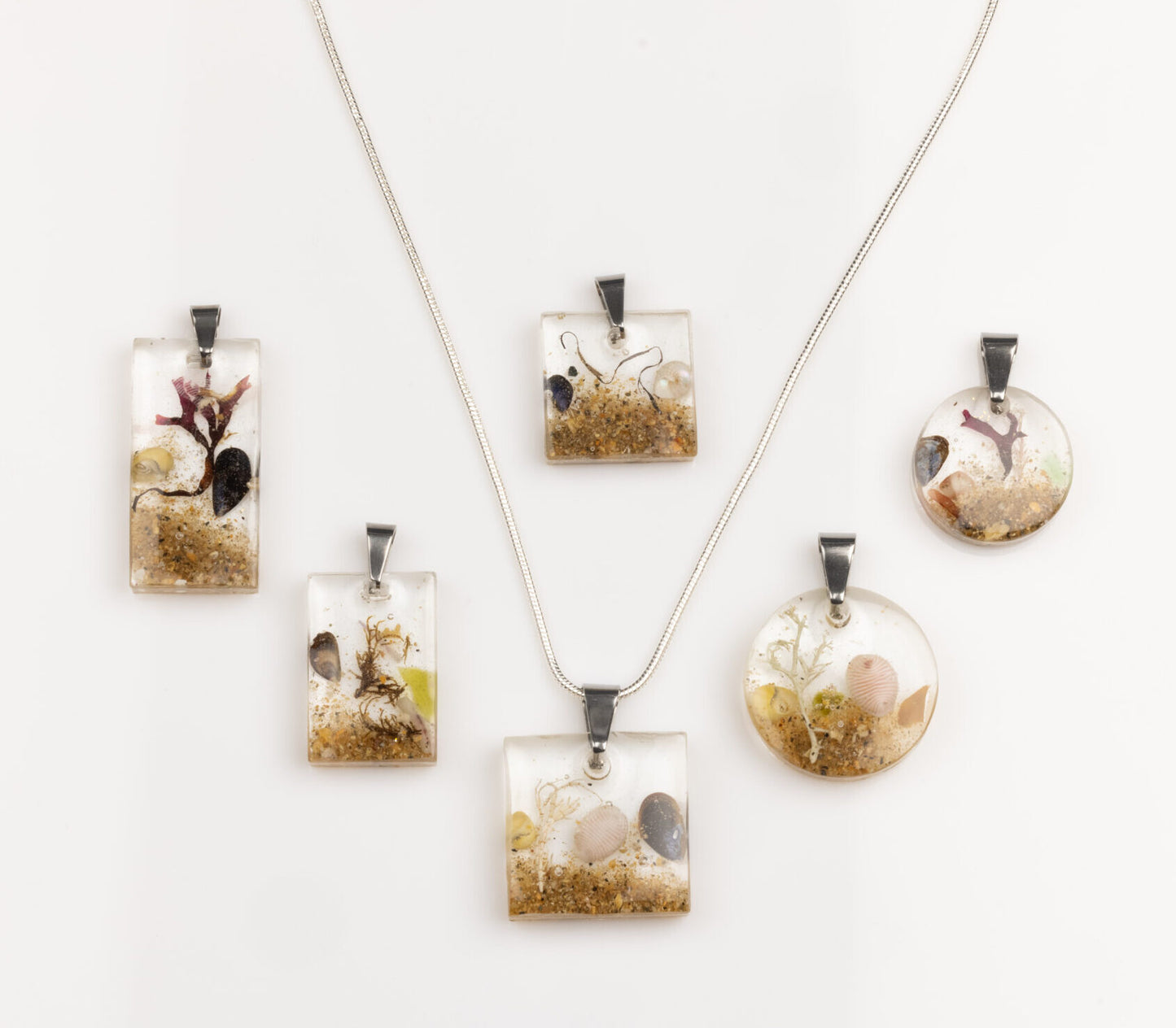 Beach Pendant Shetland TV Collection | Clear