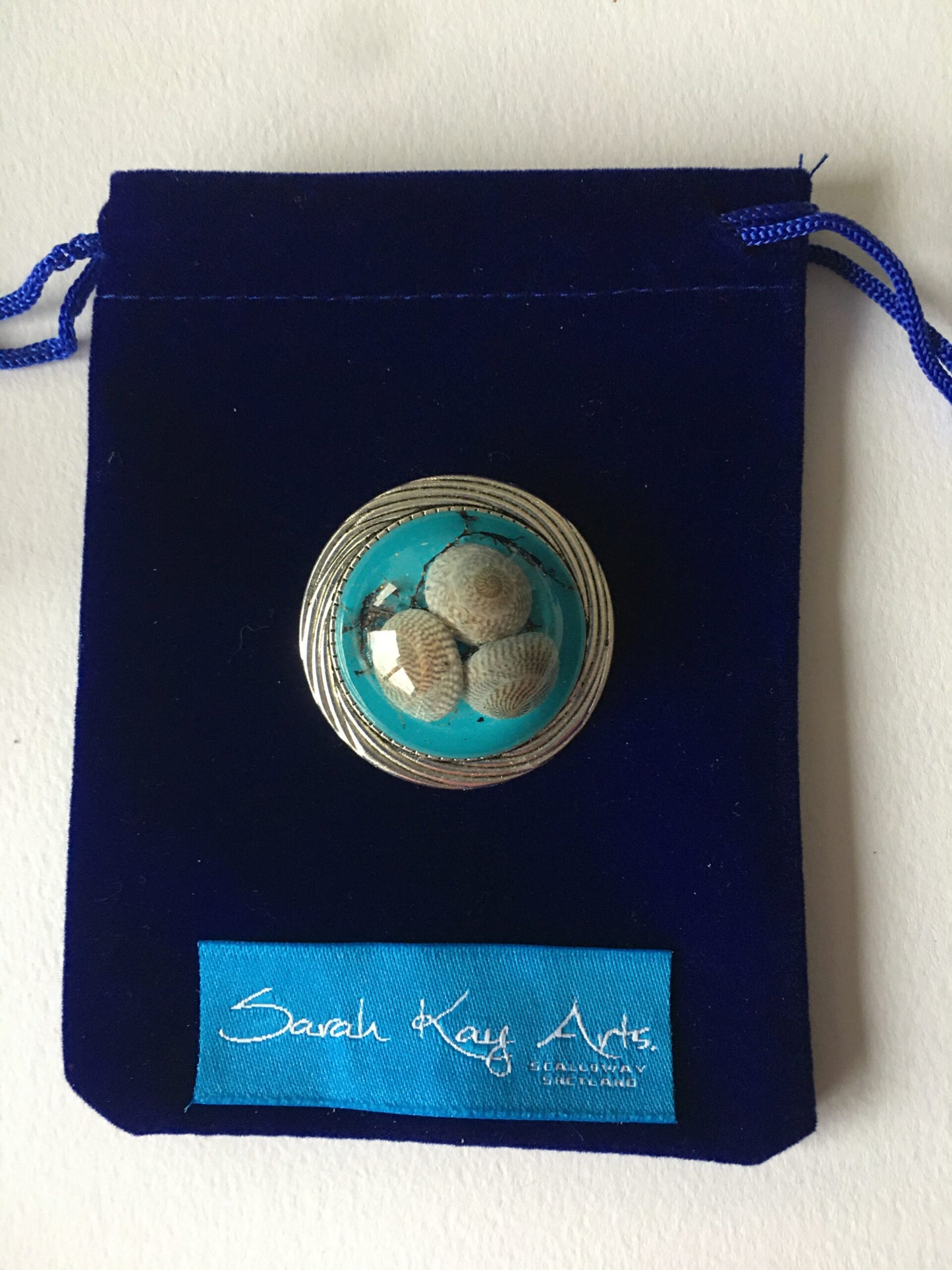 Beach Treasure Brooch Large