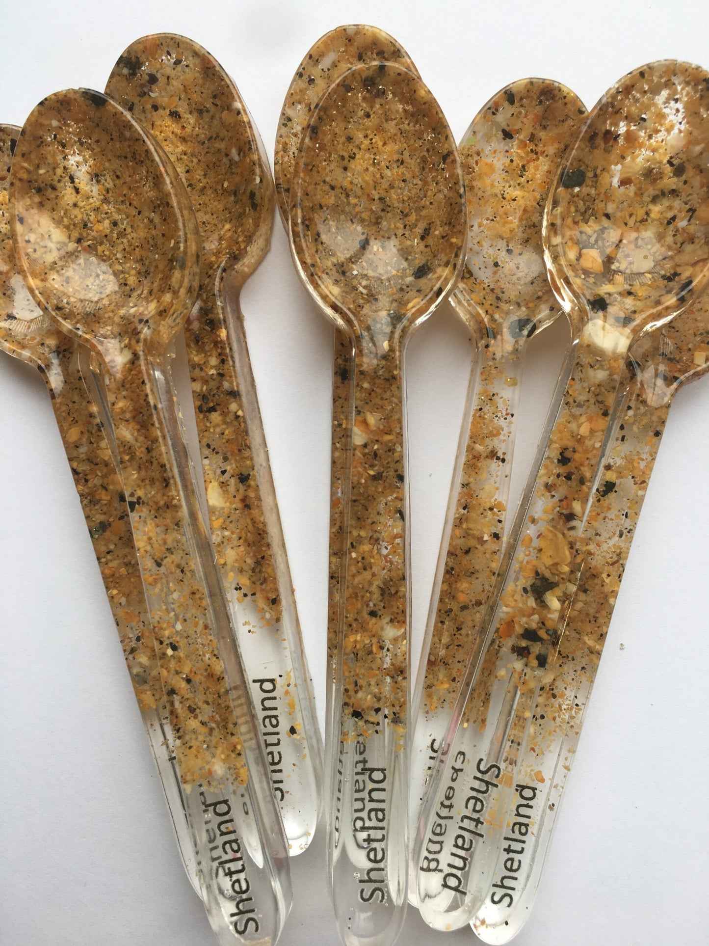 Shetland spoons - Bains beach, Jimmy Perez house! Shetland tv series.