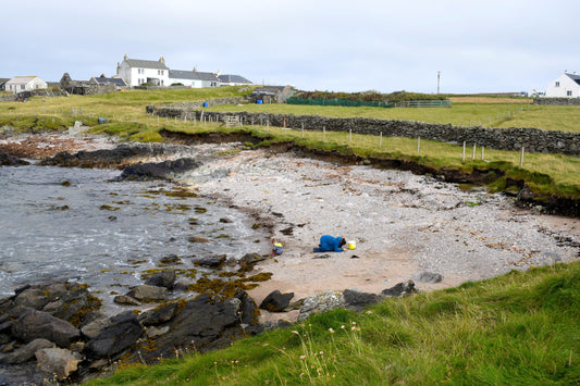 Where is the best beaches in Shetland for beach combing?