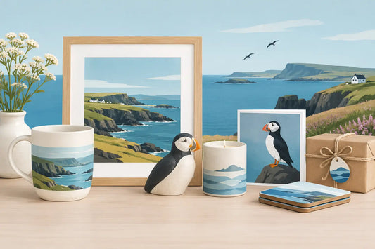 Coastal Art Gifts Under £50 from Shetland