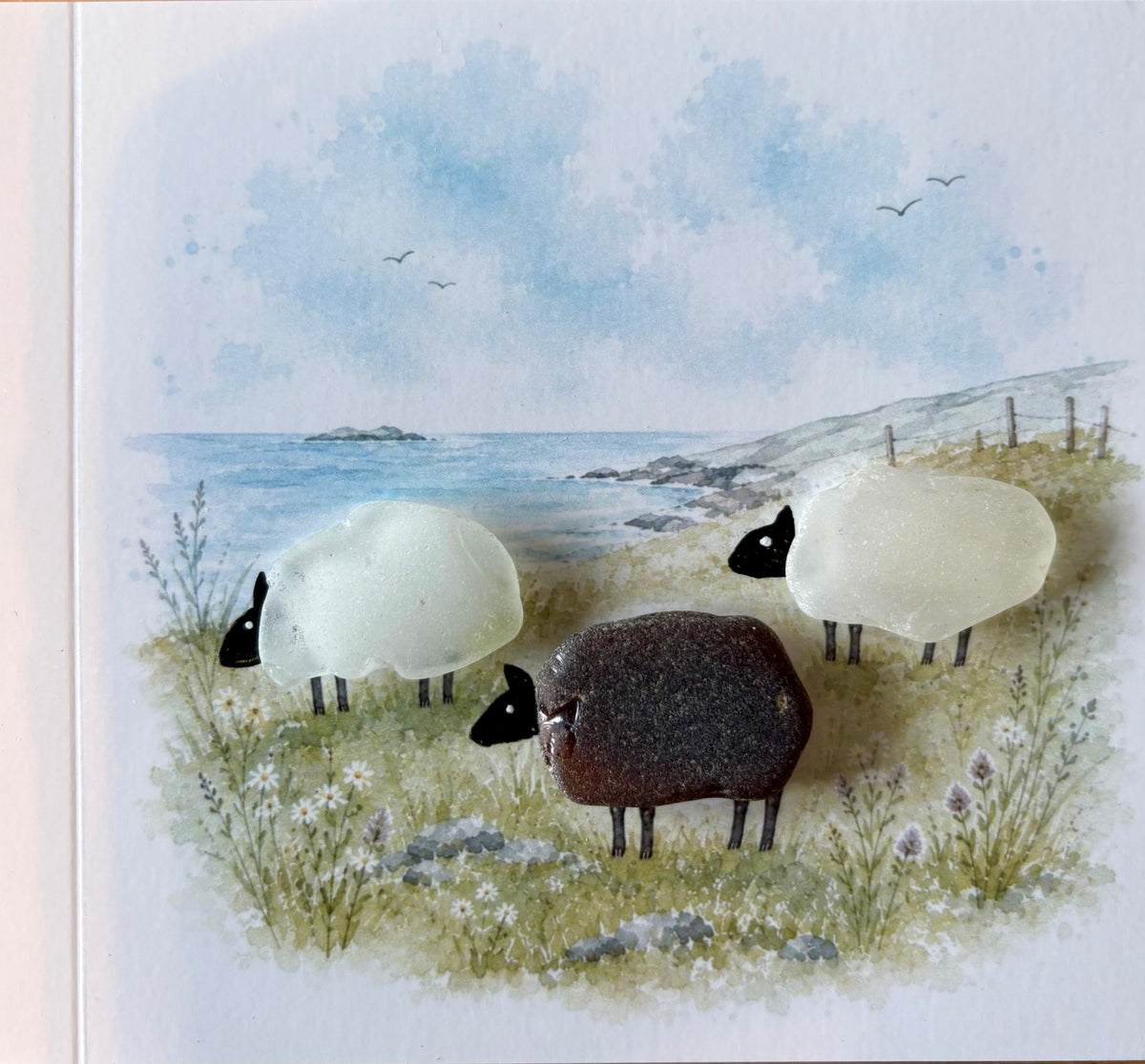 Sea glass - cards