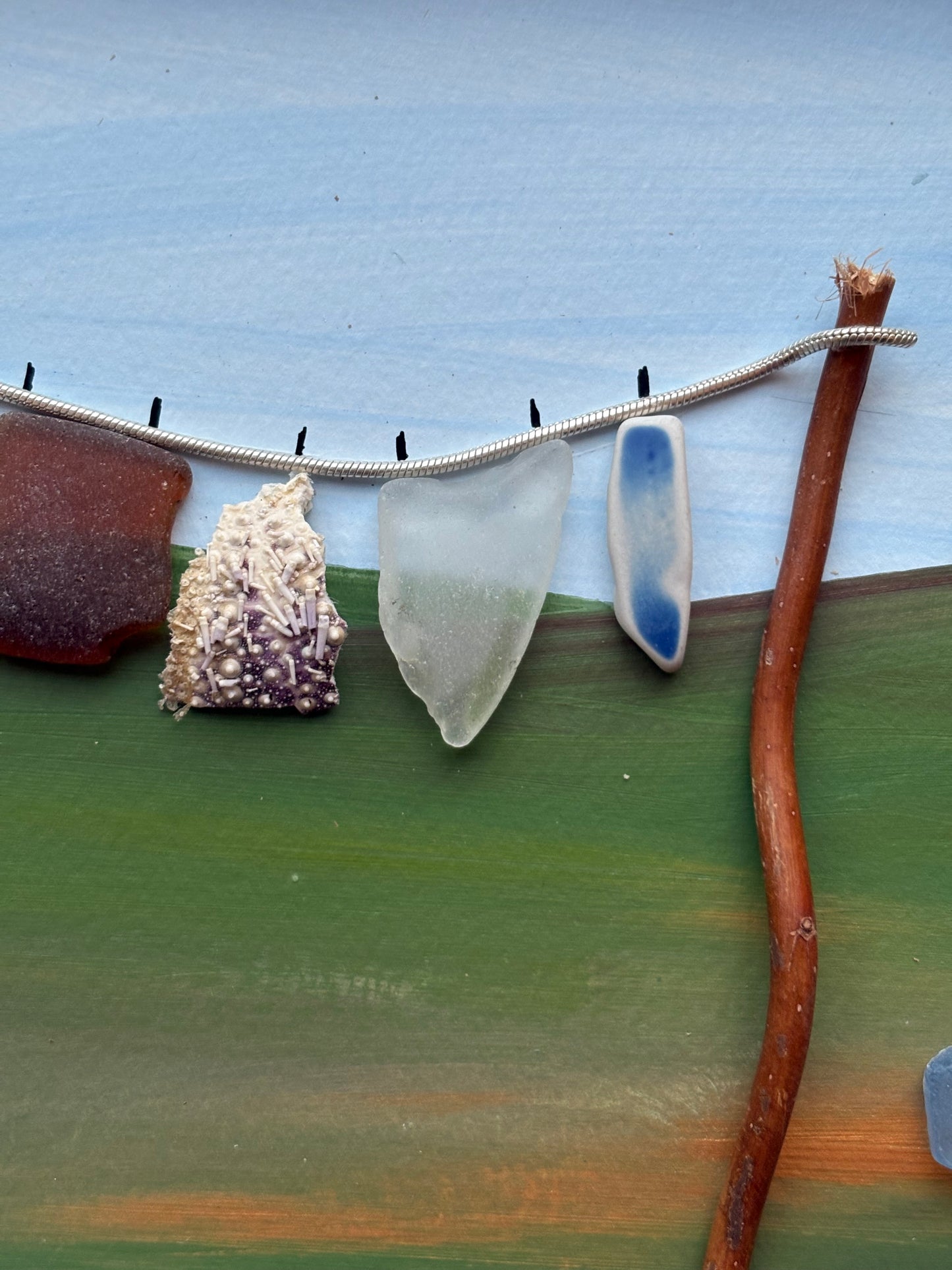 Shetland washing art