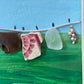Mini washing line | 10 cm