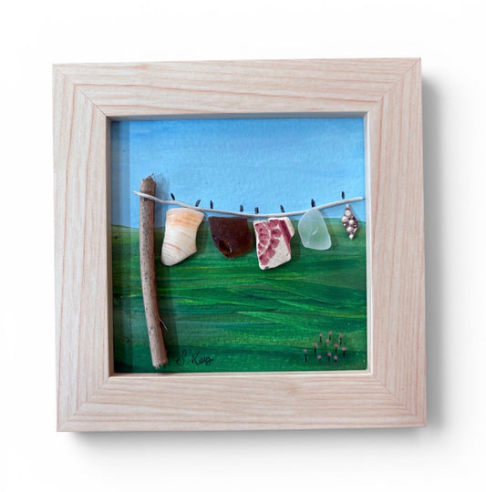 Mini washing line | 10 cm