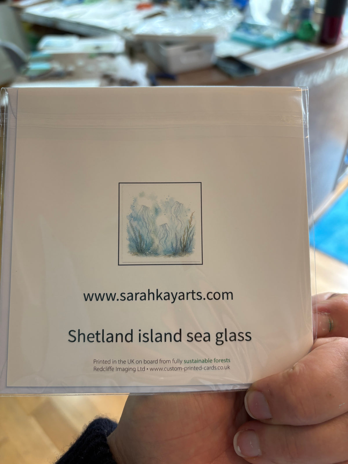 Sea glass - cards