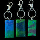 Aurora Borealis Glow In The Dark Resin Keyring