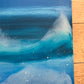 Abstract Resin Artwork | Square