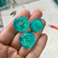 Underwater inspired buttons