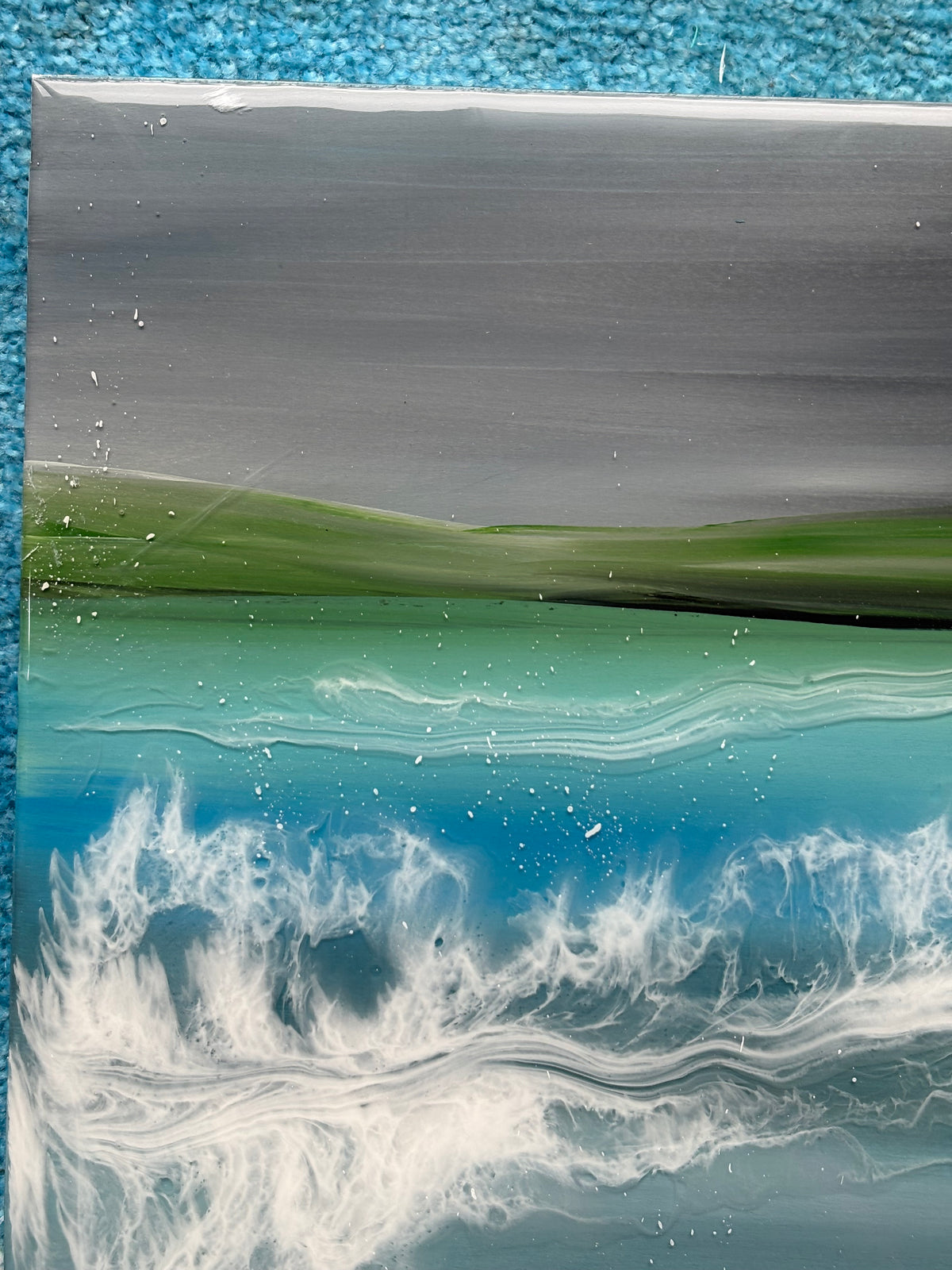 Restless tide seascape | 30cm
