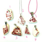 Sea Pottery Pink Pendants