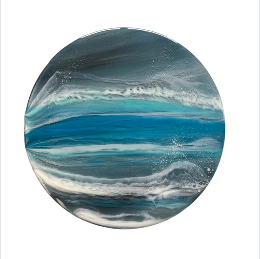 Northern Resin Art  seascape | Circle