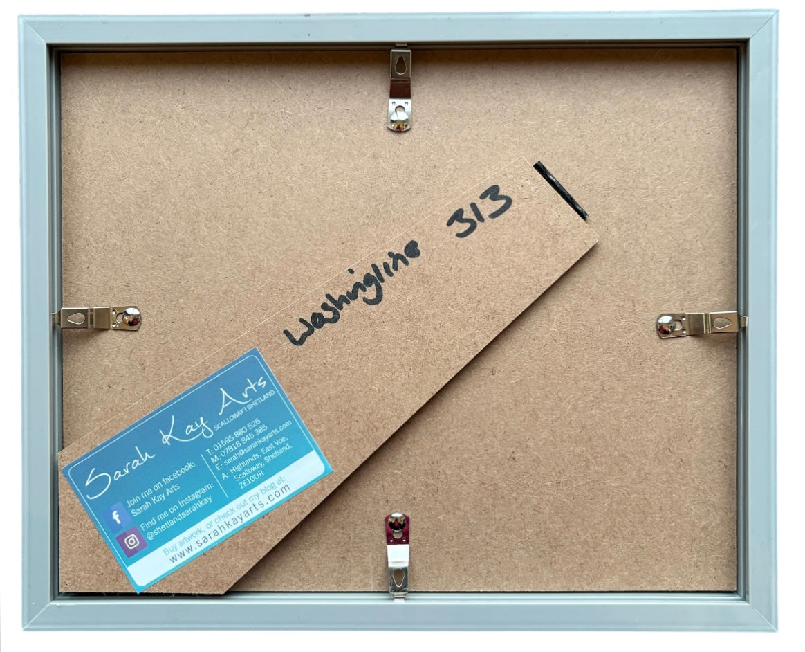 Shetland washing art