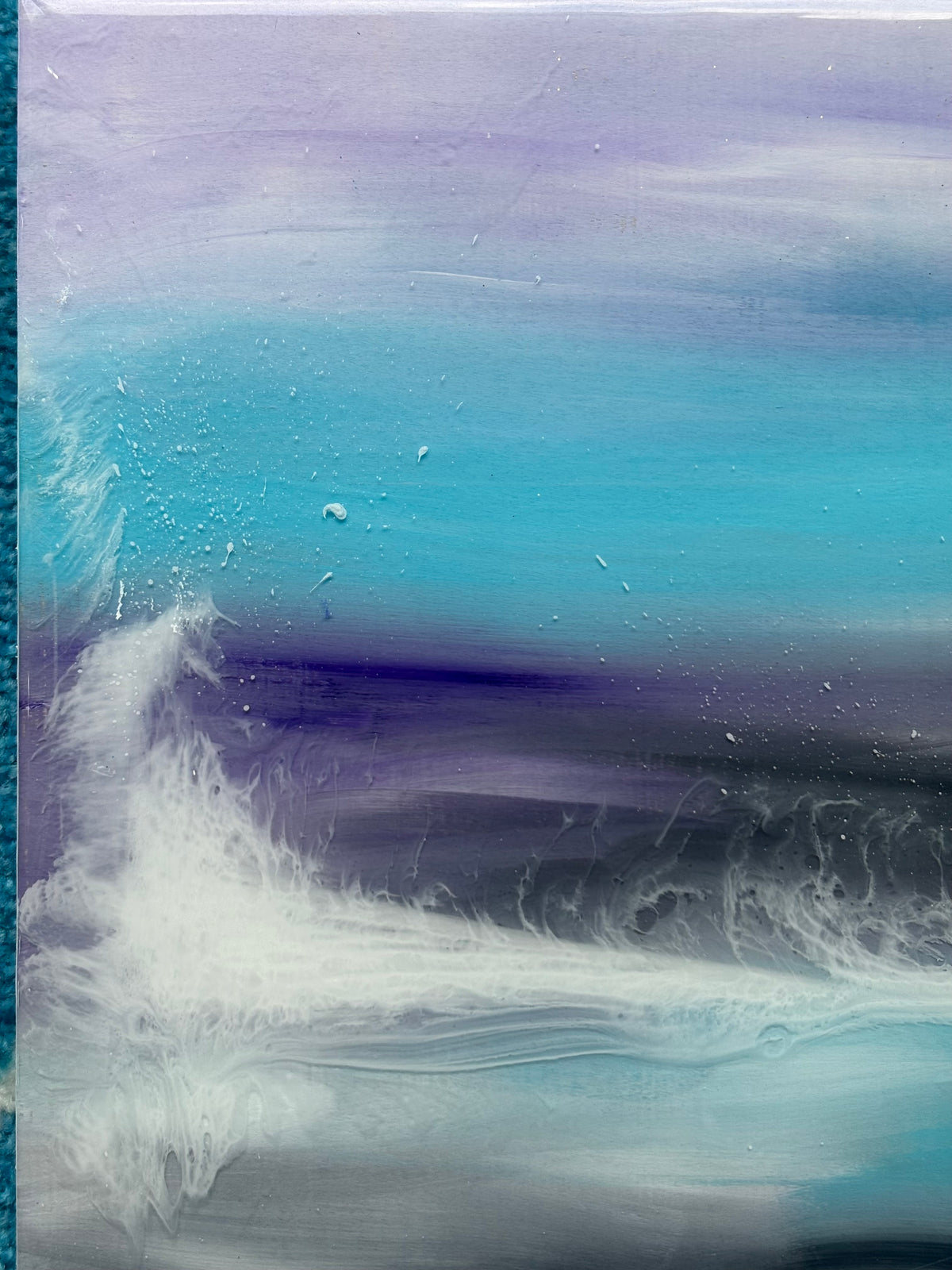 Lavender tide seascape | 30 cm